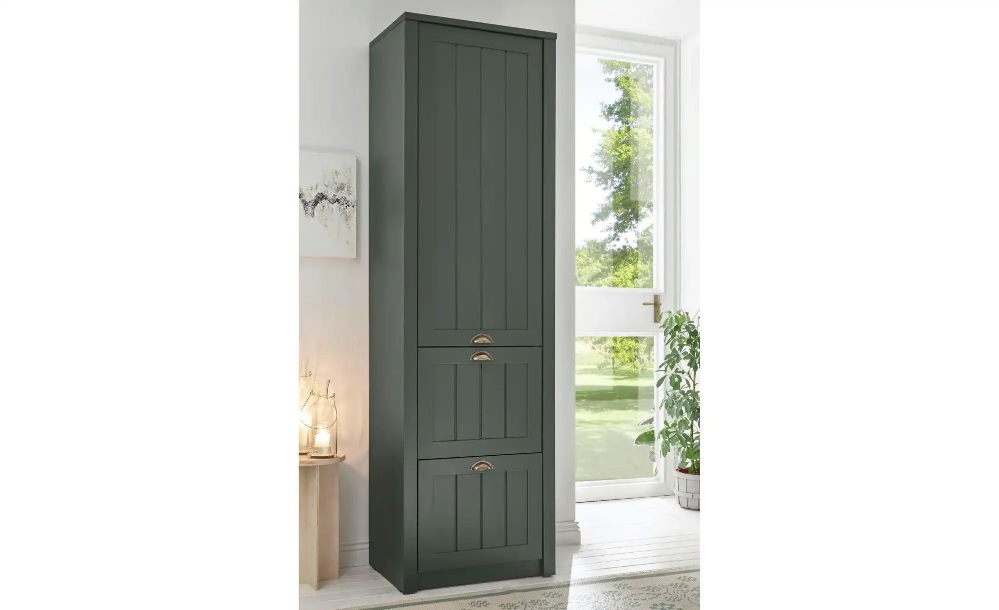 Thumbnail - Garderobenschrank  Verde ¦ grün ¦ Maße (cm): B: 60 H: 204 T: 42.0 Schränke > Dielenschränke - Höffner
