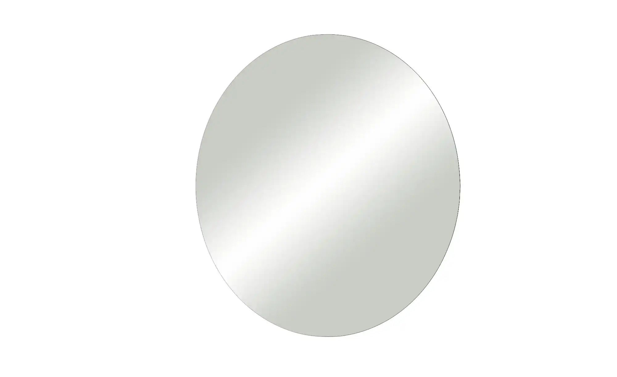 Spiegel 80 cm Oskar ¦ verspiegelt ¦ Glas,Aluminium,Kunststoff ¦ Maße (cm): günstig online kaufen