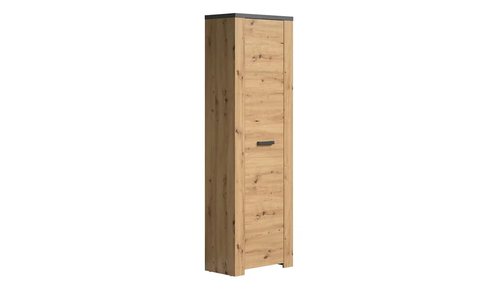 Garderobenschrank  Monte ¦ holzfarben ¦ Maße (cm): B: 62 H: 199 T: 35 Schrä günstig online kaufen