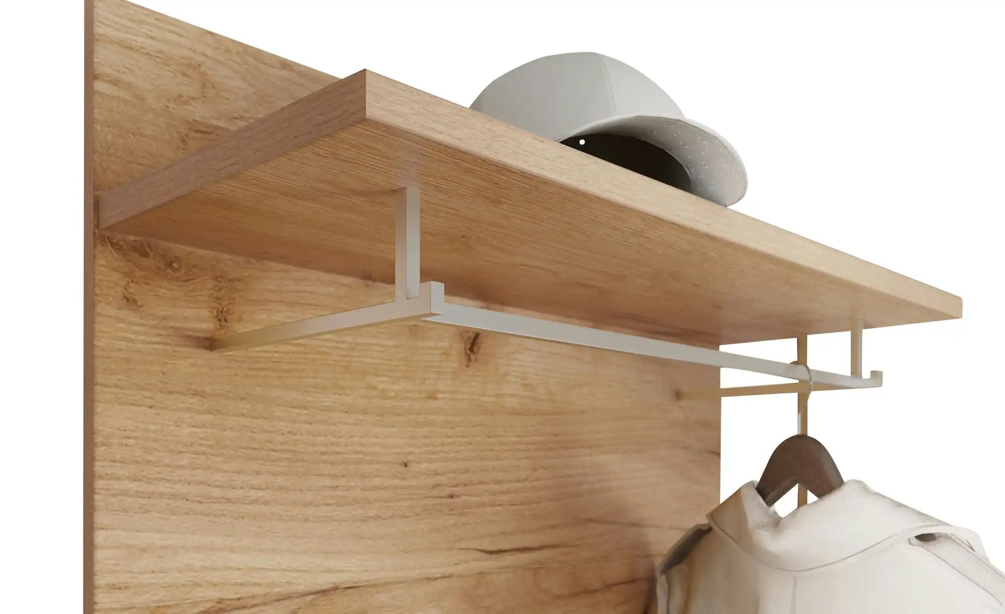 Thumbnail - uno Garderobenpaneel Dana ¦ holzfarben ¦ Spanplatte ¦ Maße (cm): B: 75 H: 106 T: 30.0 Garderoben & Kleiderstangen > Wan...