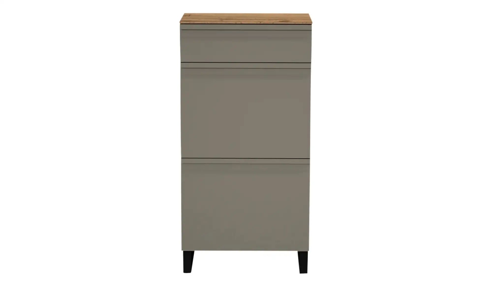 Thumbnail - Wohnwert Schuhschrank Leo ¦ grau ¦ Maße (cm): B: 53 H: 104 T: 36.0 Garderoben & Kleiderstangen > Garderoben Schuhschrän...