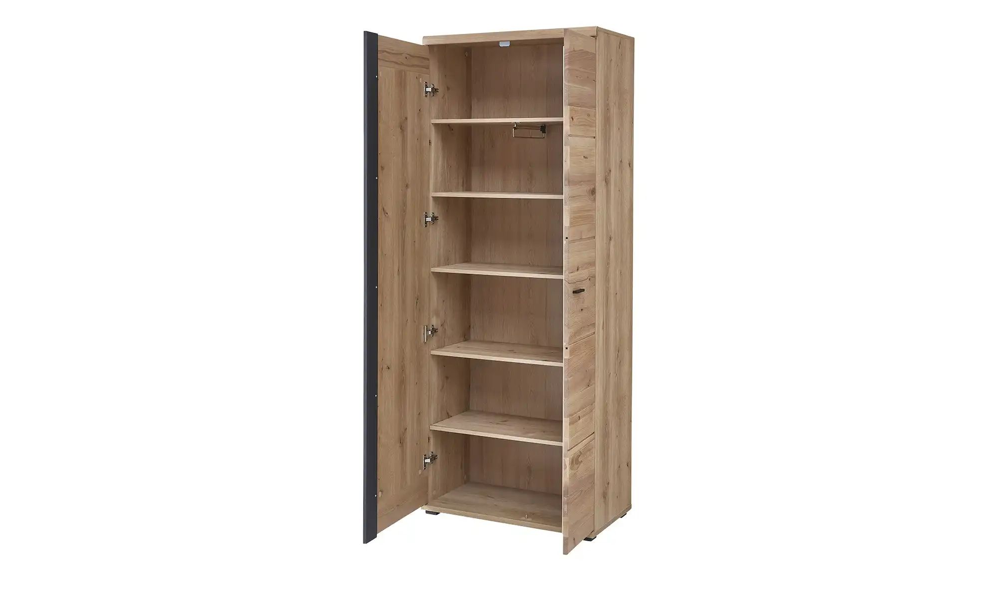 uno Garderobenschrank  Bari ¦ holzfarben ¦ Maße (cm): B: 80 H: 203 T: 40.0 günstig online kaufen