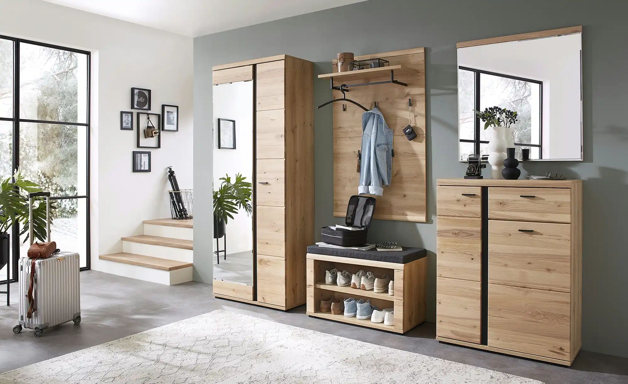 uno Schuhschrank  Bari ¦ holzfarben ¦ Maße (cm): B: 80 H: 107 T: 40.0 Garde günstig online kaufen