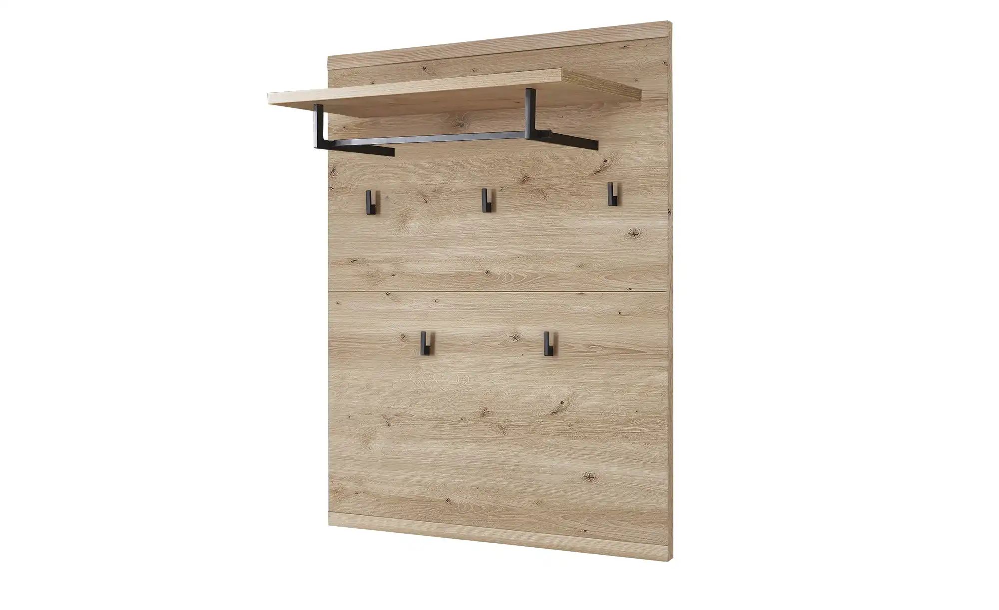 uno Garderobenpaneel  Bari ¦ holzfarben ¦ Massivholz,Holzwerkstoff ¦ Maße ( günstig online kaufen