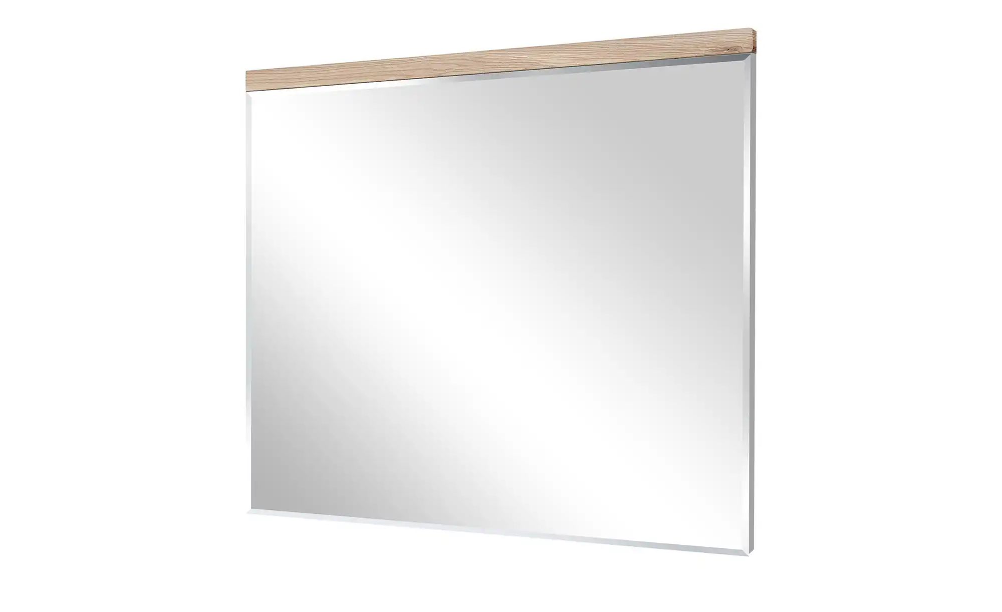 uno Spiegel 80 x 85 cm Bari ¦ holzfarben ¦ Glas,Aluminium,Massivholz ¦ Maße günstig online kaufen