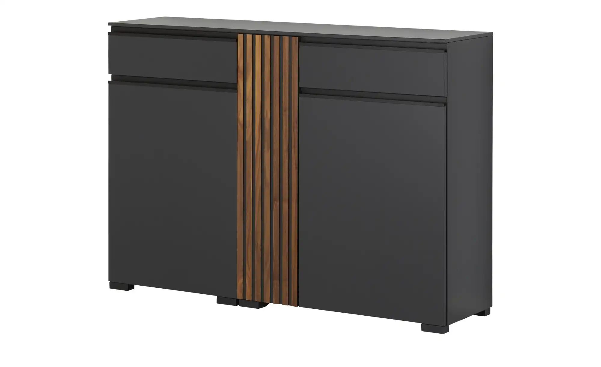 Schuhschrank  Pinto ¦ grau ¦ Maße (cm): B: 147,4 H: 103,8 T: 38.0 Garderobe günstig online kaufen
