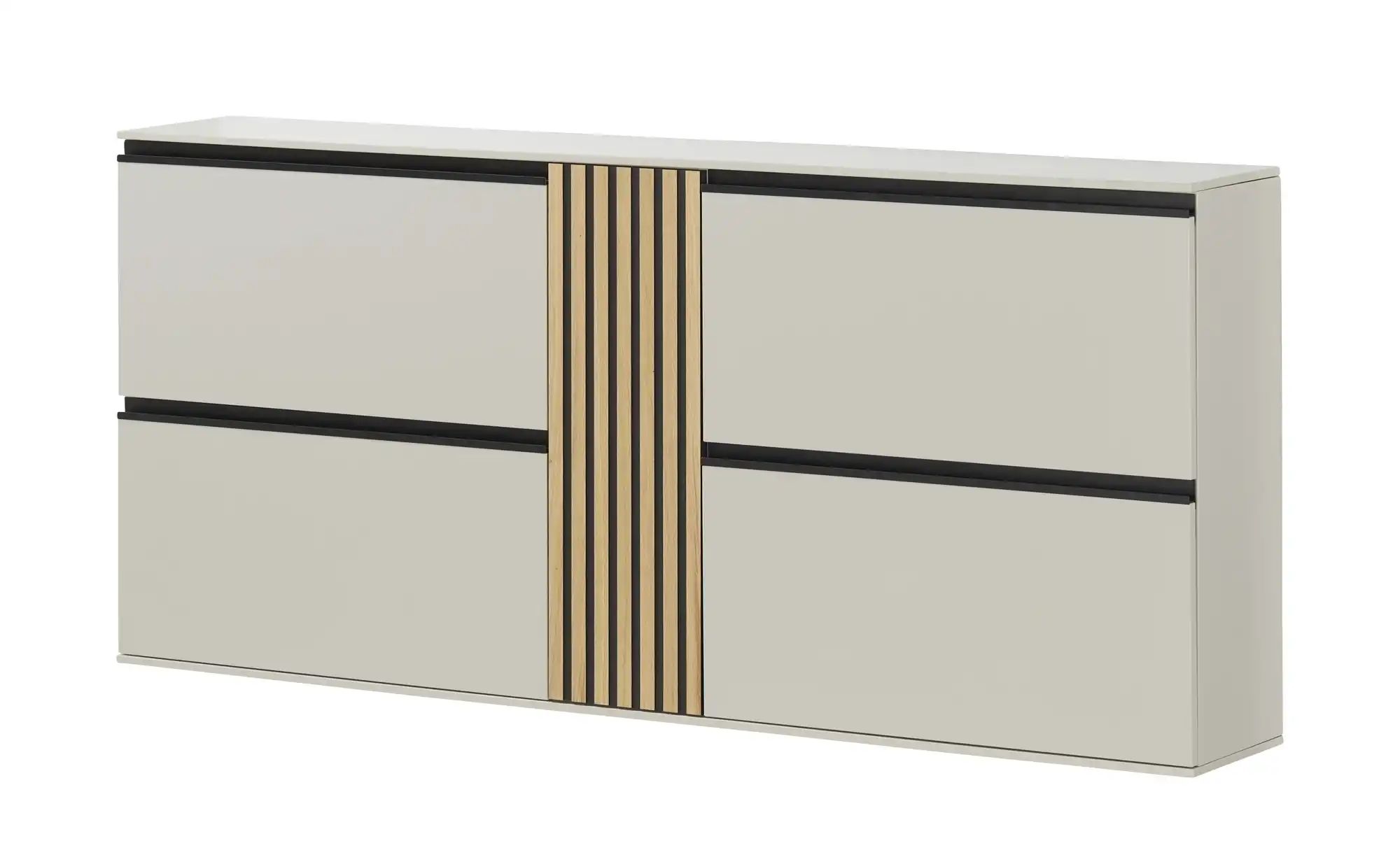 Hängeschuhschrank  Pinto ¦ grau ¦ Maße (cm): B: 187,4 H: 82,2 T: 30.0 Garde günstig online kaufen