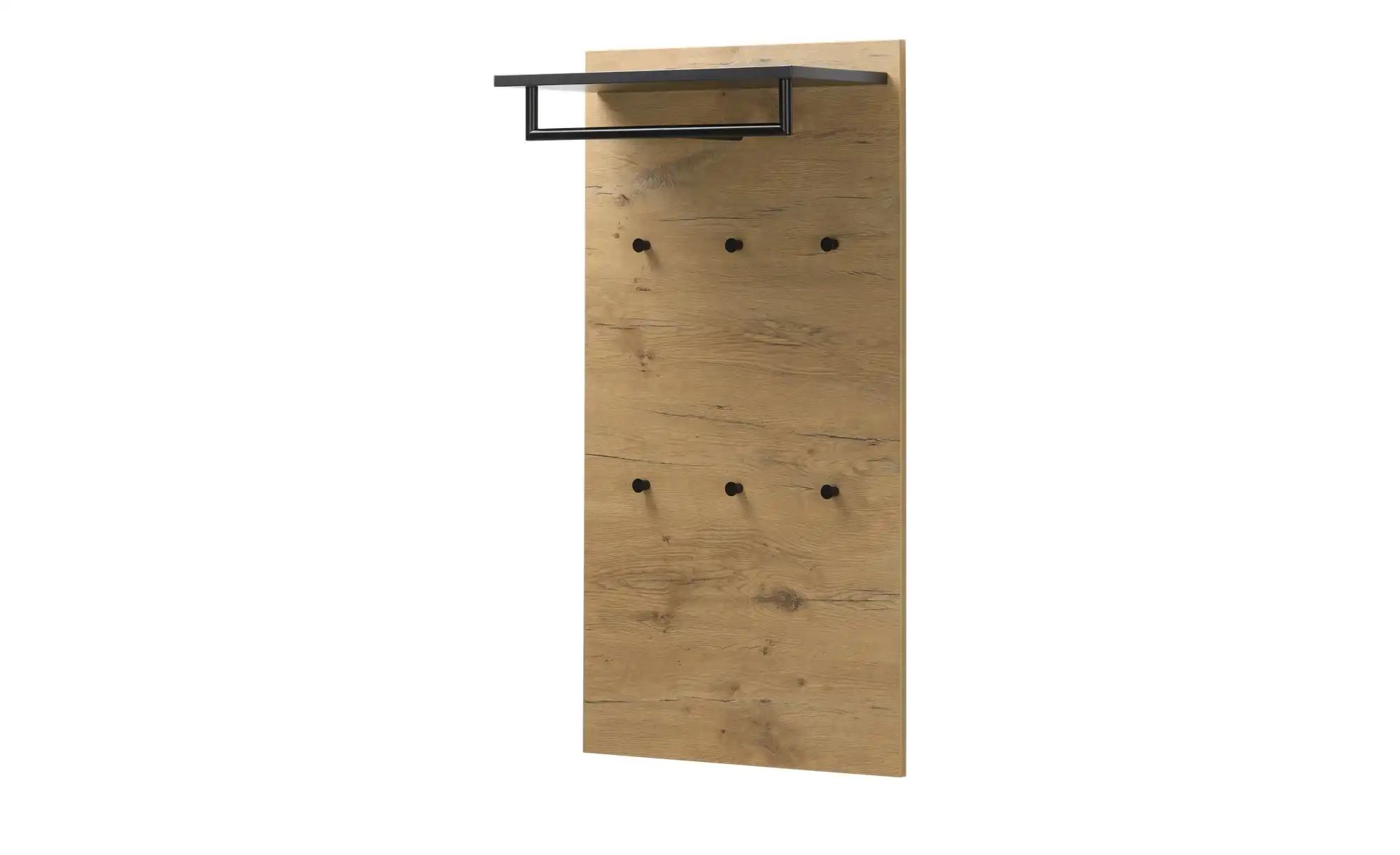 Garderobenpaneel Life ¦ holzfarben ¦ Holzwerkstoff ¦ Maße (cm): B: 59 H: 115 T: 30.0 Garderoben & Kleiderstangen > Wandgarderoben - Höffner
