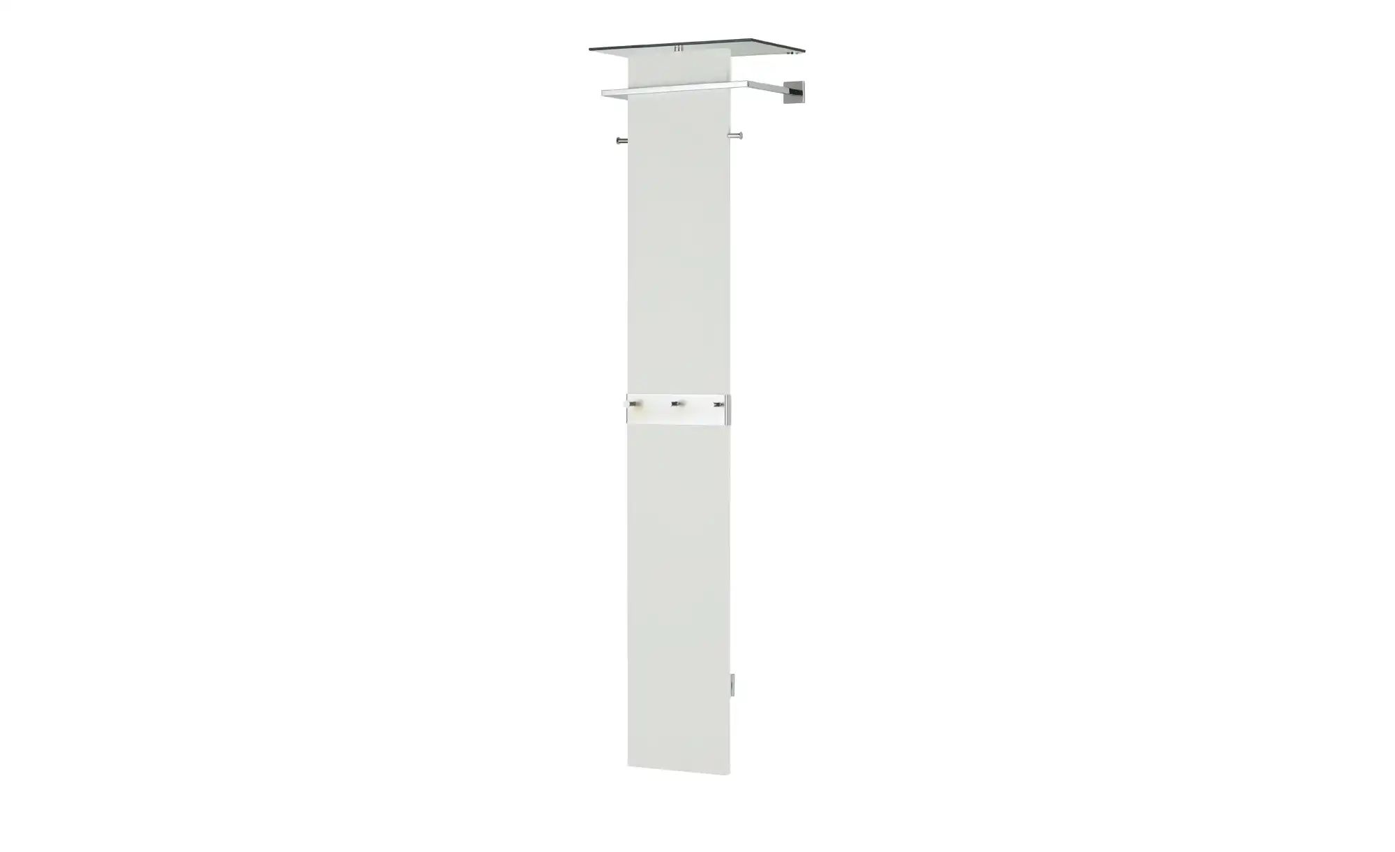 Garderobe  Lenno ¦ weiß ¦ Holzwerkstoff ¦ Maße (cm): B: 50 H: 192 T: 30.0 G günstig online kaufen
