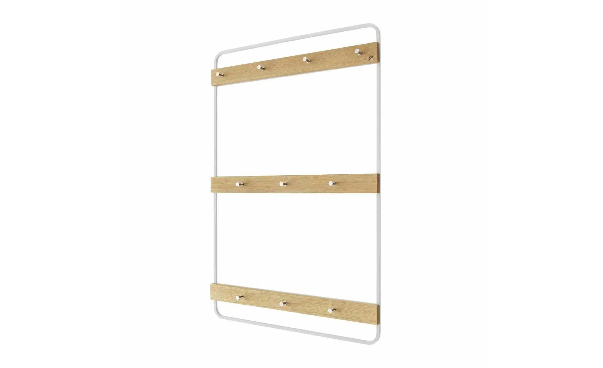 Garderobenpaneel   ¦ weiß ¦ Maße (cm): B: 64 H: 100 T: 6.3 Garderoben & Kle günstig online kaufen