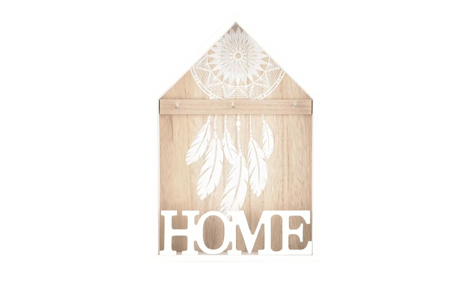 Thumbnail - Schlüsselkasten  Mileto ¦ weiß ¦ Holzwerkstoff ¦ Maße (cm): B: 20 H: 30 T: 5.5 Aufbewahrung > Schlüsselkästen - Höffner