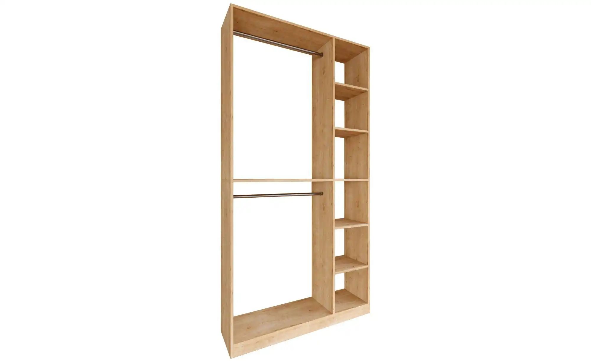 Kompaktgarderobe ¦ holzfarben ¦ Maße (cm): B: 110 H: 211 Garderoben & Kleid günstig online kaufen