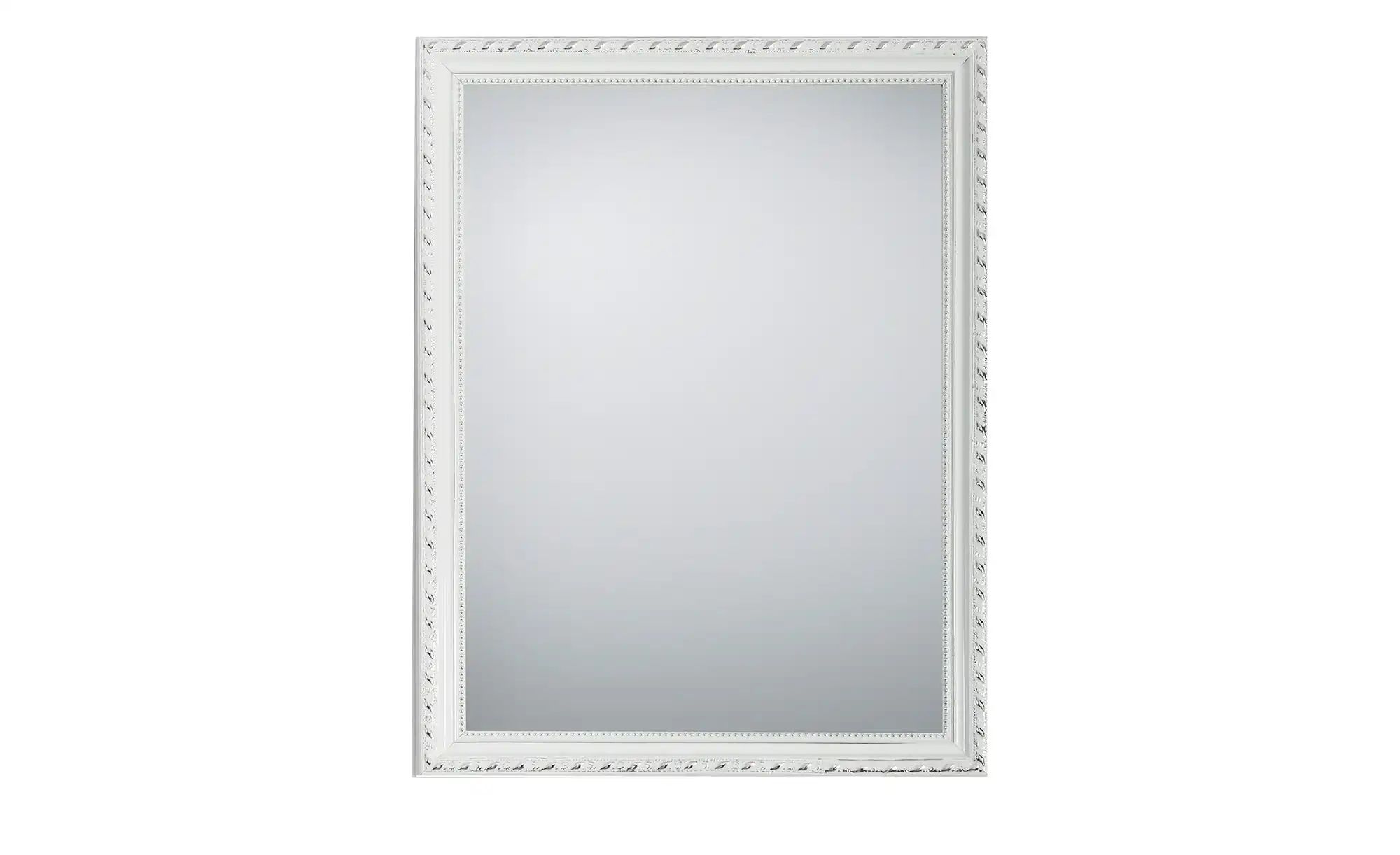 Rahmenspiegel  Biacesa ¦ weiß ¦ Holzwerkstoff,Glas ¦ Maße (cm): B: 34 H: 45 günstig online kaufen