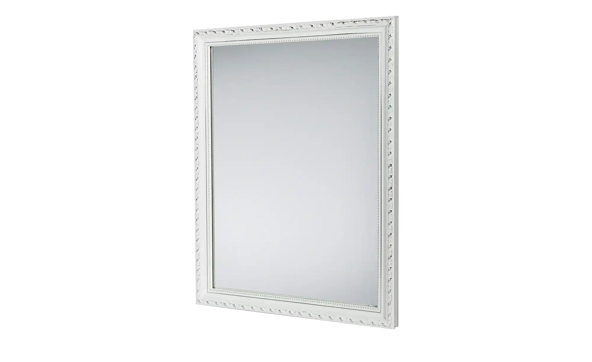 Rahmenspiegel  Biacesa ¦ weiß ¦ Holzwerkstoff,Glas ¦ Maße (cm): B: 34 H: 45 günstig online kaufen