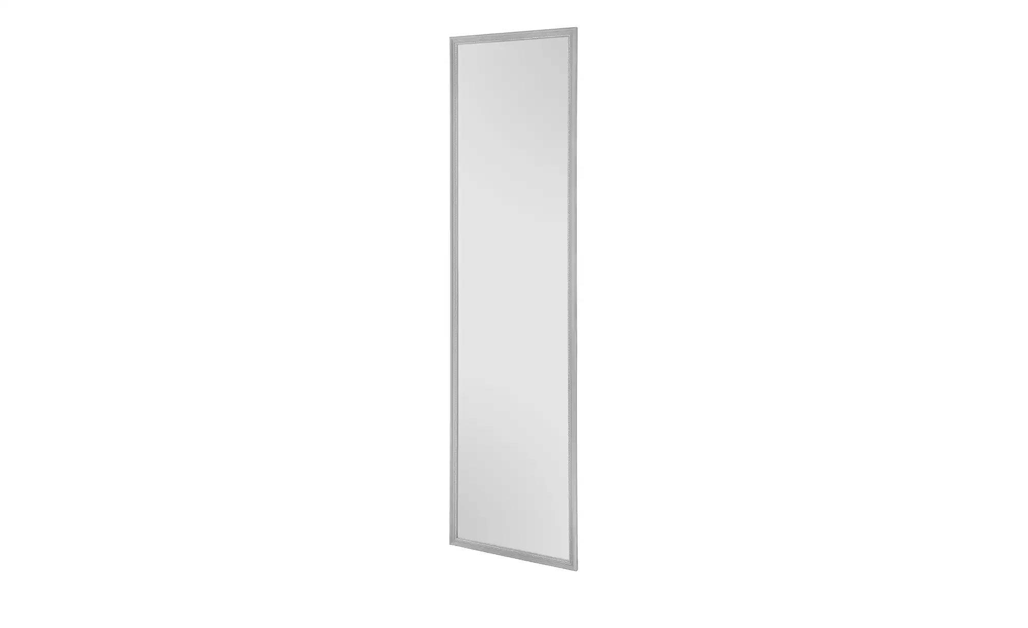 Rahmenspiegel  Pregasina ¦ grau ¦ Glas,Kunststoff ¦ Maße (cm): B: 34 H: 125 günstig online kaufen