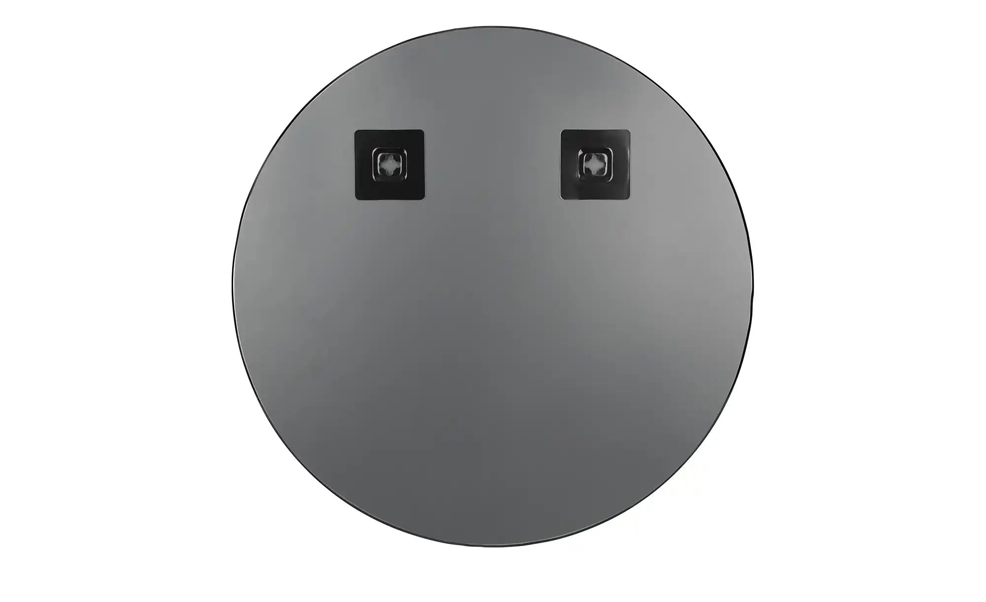 Thumbnail - Spiegel Moerna ¦ schwarz ¦ Glas,Aluminium,Metall ¦ Maße (cm): T: 0.5 Ø: 50 Accessoires > Spiegel - Höffner