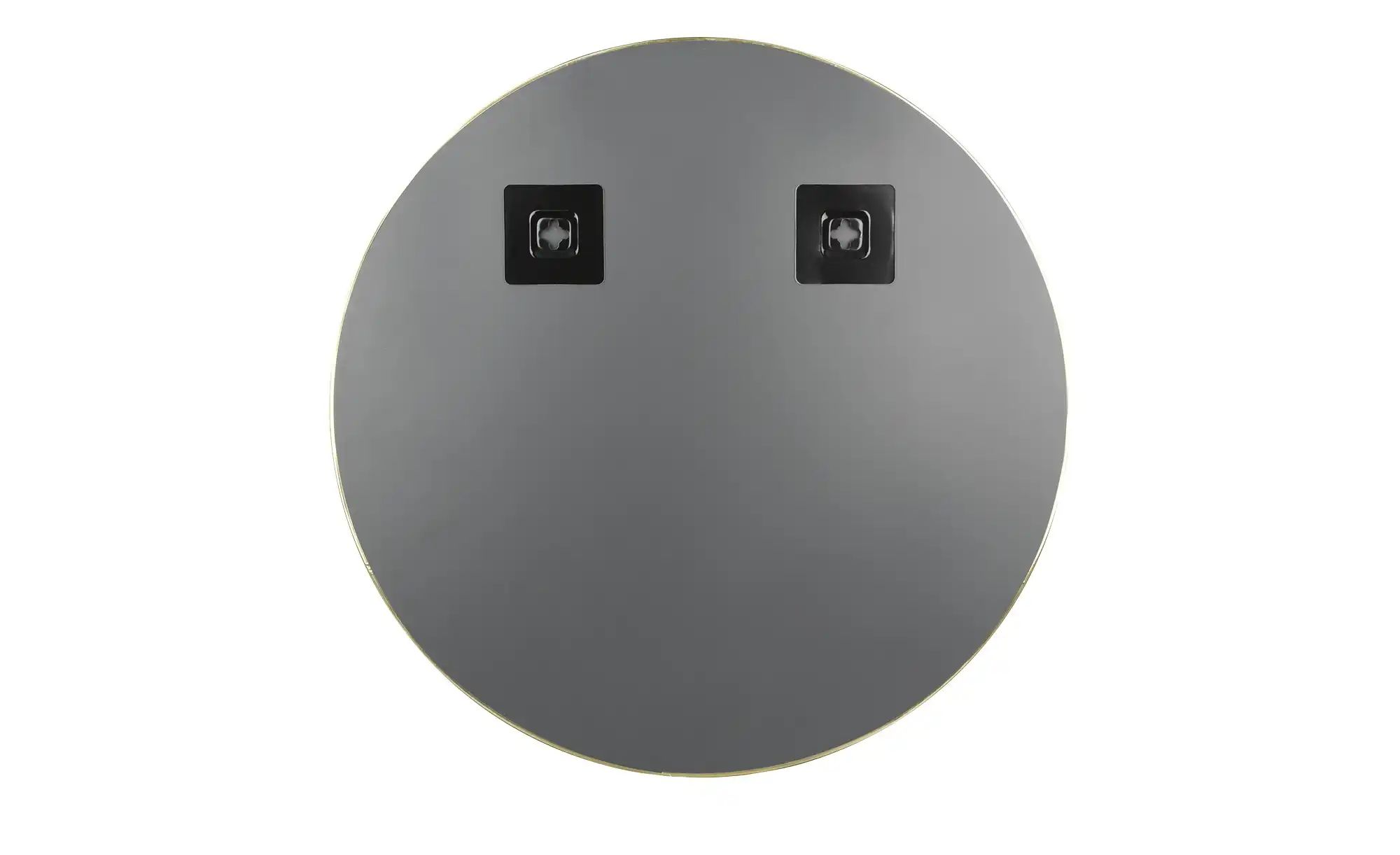 Thumbnail - Spiegel Moerna ¦ gold ¦ Glas,Aluminium,Metall ¦ Maße (cm): T: 0.5 Ø: 50 Accessoires > Spiegel - Höffner