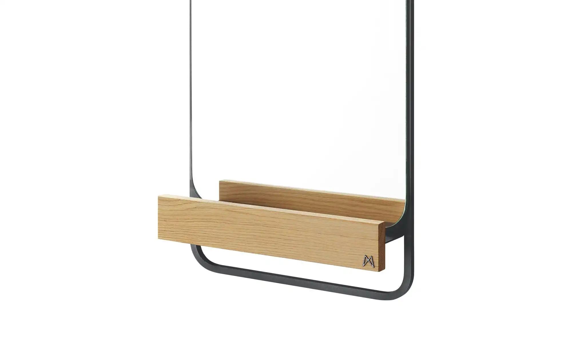 Thumbnail - Spiegel   ¦ schwarz ¦ Maße (cm): B: 33 H: 100 T: 9.8 Accessoires > Spiegel - Höffner