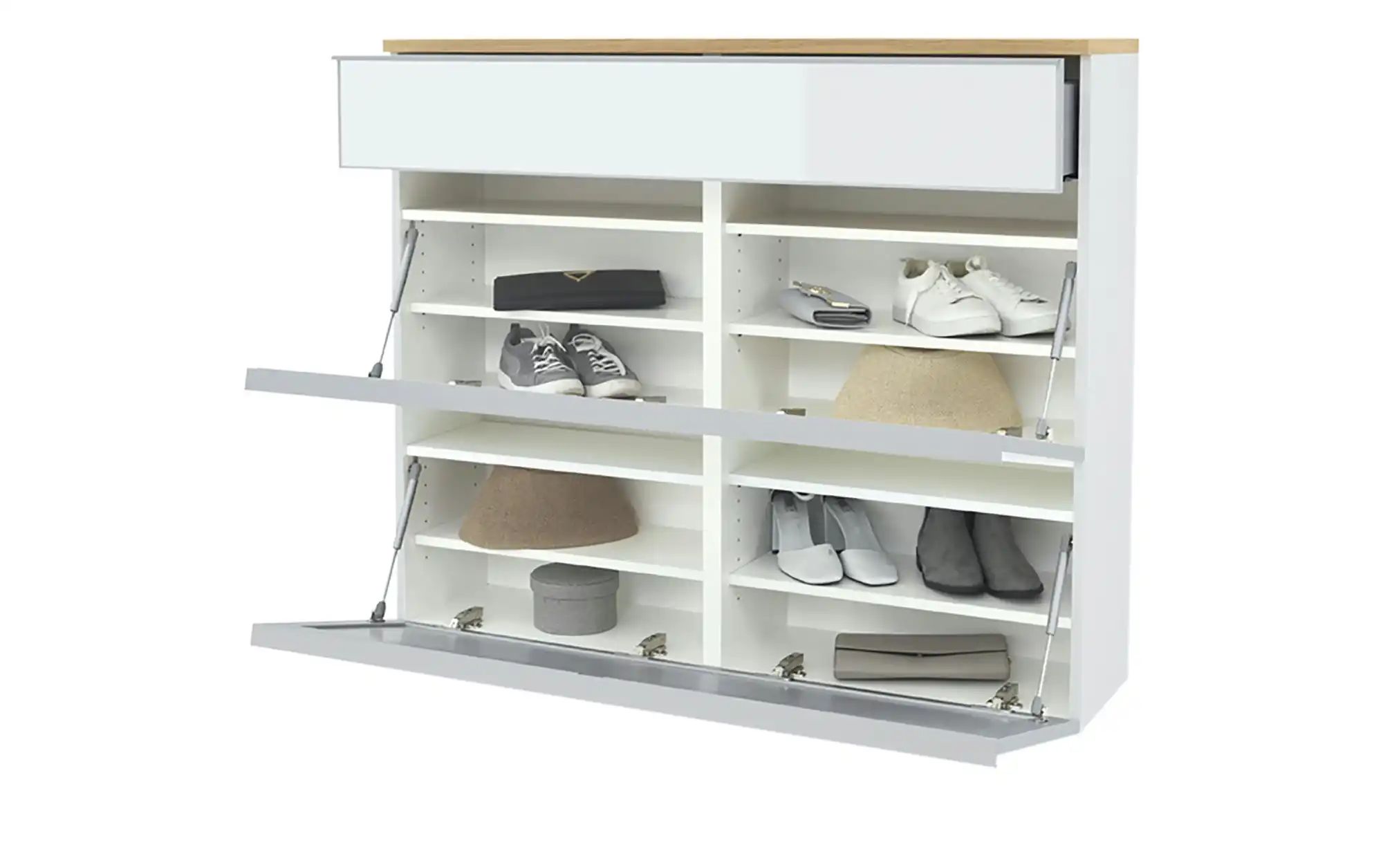 Hängeschrank  Xena ¦ weiß ¦ Maße (cm): B: 120 H: 102 T: 31.0 Garderoben & K günstig online kaufen