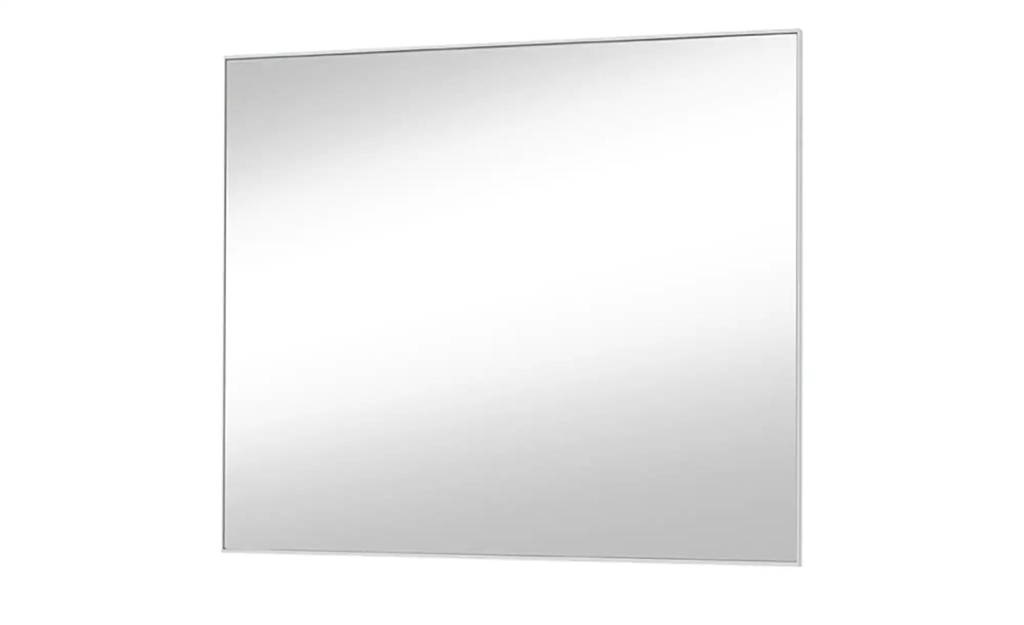 Spiegel 80 x 60 cm Xena ¦ silber ¦ Glas,Aluminium,Holzwerkstoff ¦ Maße (cm) günstig online kaufen
