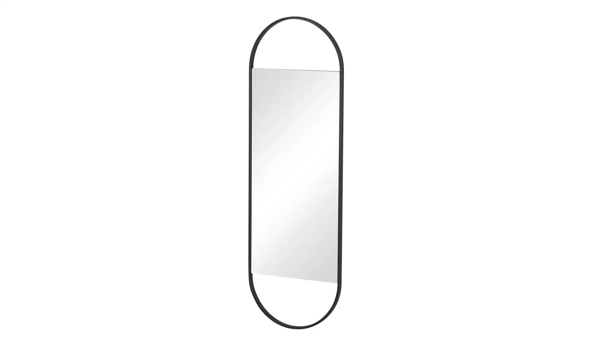 Spiegel  Gardola ¦ schwarz ¦ Metall,Glas ¦ Maße (cm): B: 39,5 H: 120 T: 2.0 günstig online kaufen