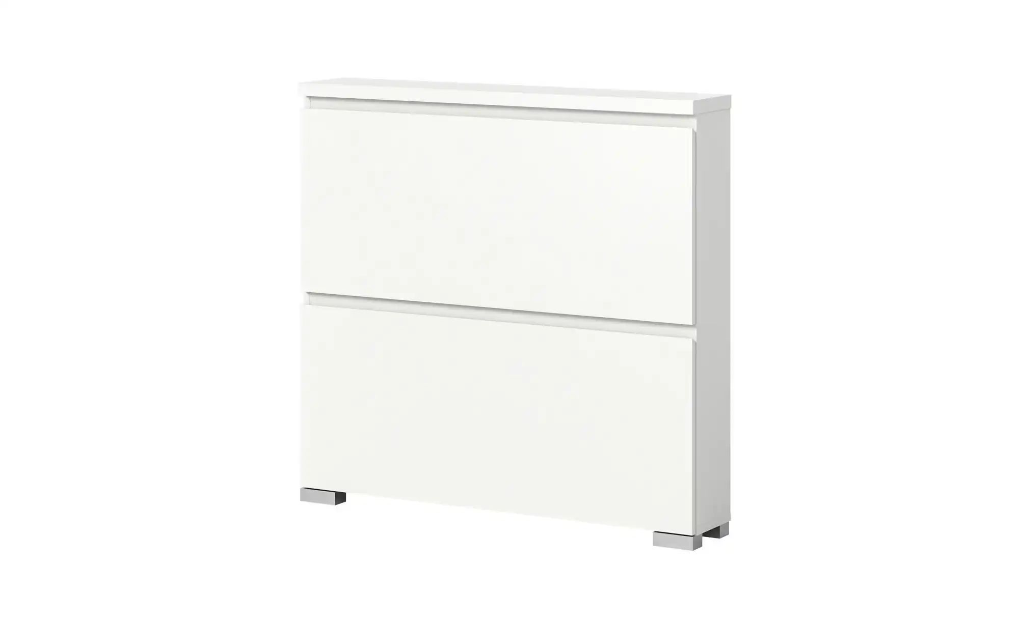 uno Schuhschrank   ¦ weiß ¦ Maße (cm): B: 95 H: 88 T: 18.0 Garderoben & Kle günstig online kaufen