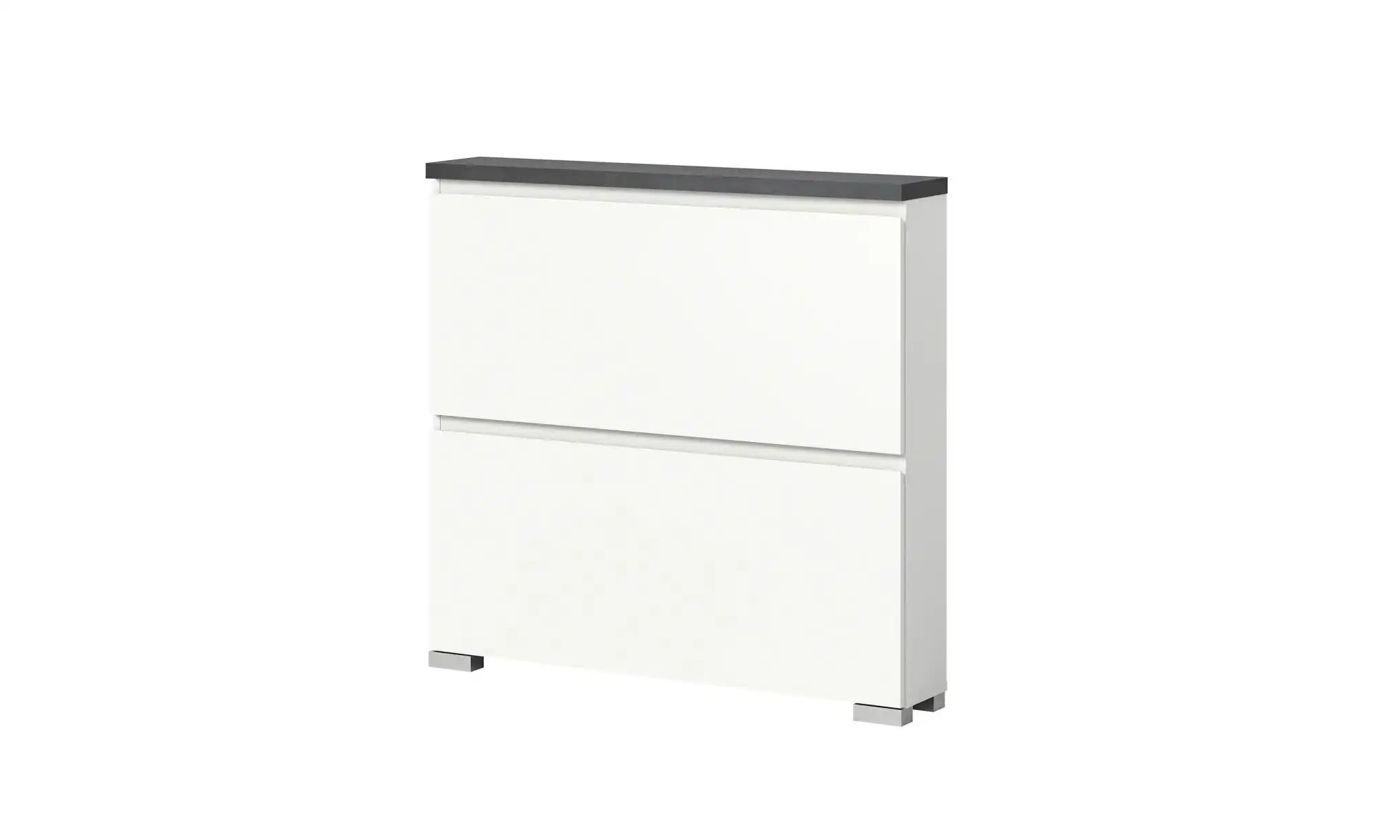 uno Schuhschrank   ¦ weiß ¦ Maße (cm): B: 95 H: 88 T: 18.0 Garderoben & Kle günstig online kaufen