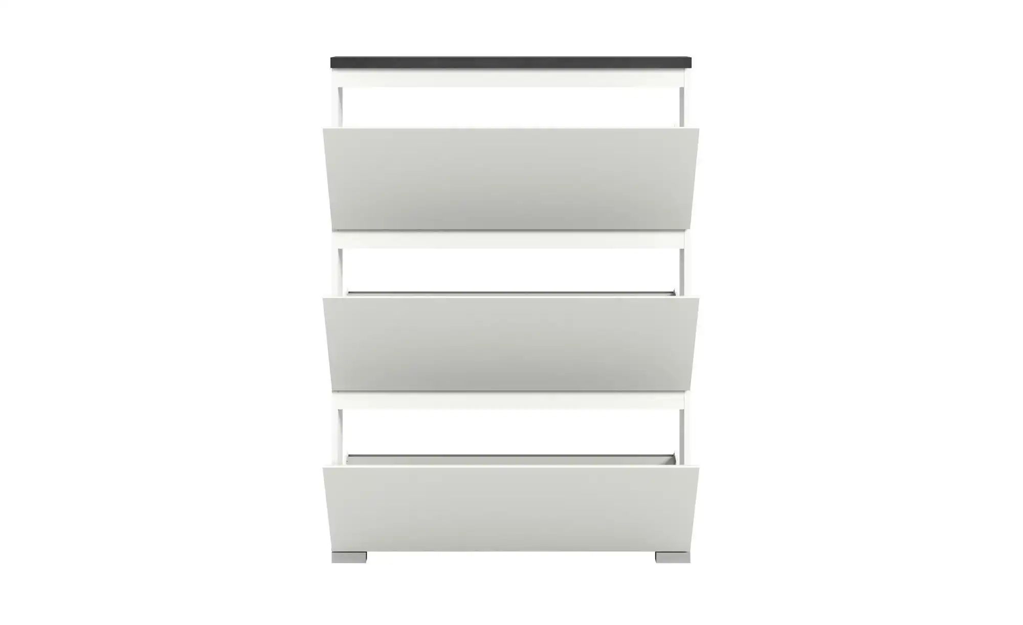 Thumbnail - uno Schuhschrank   ¦ weiß ¦ Maße (cm): B: 95 H: 130 T: 18.0 Garderoben & Kleiderstangen > Garderoben Schuhschränke - Höf...