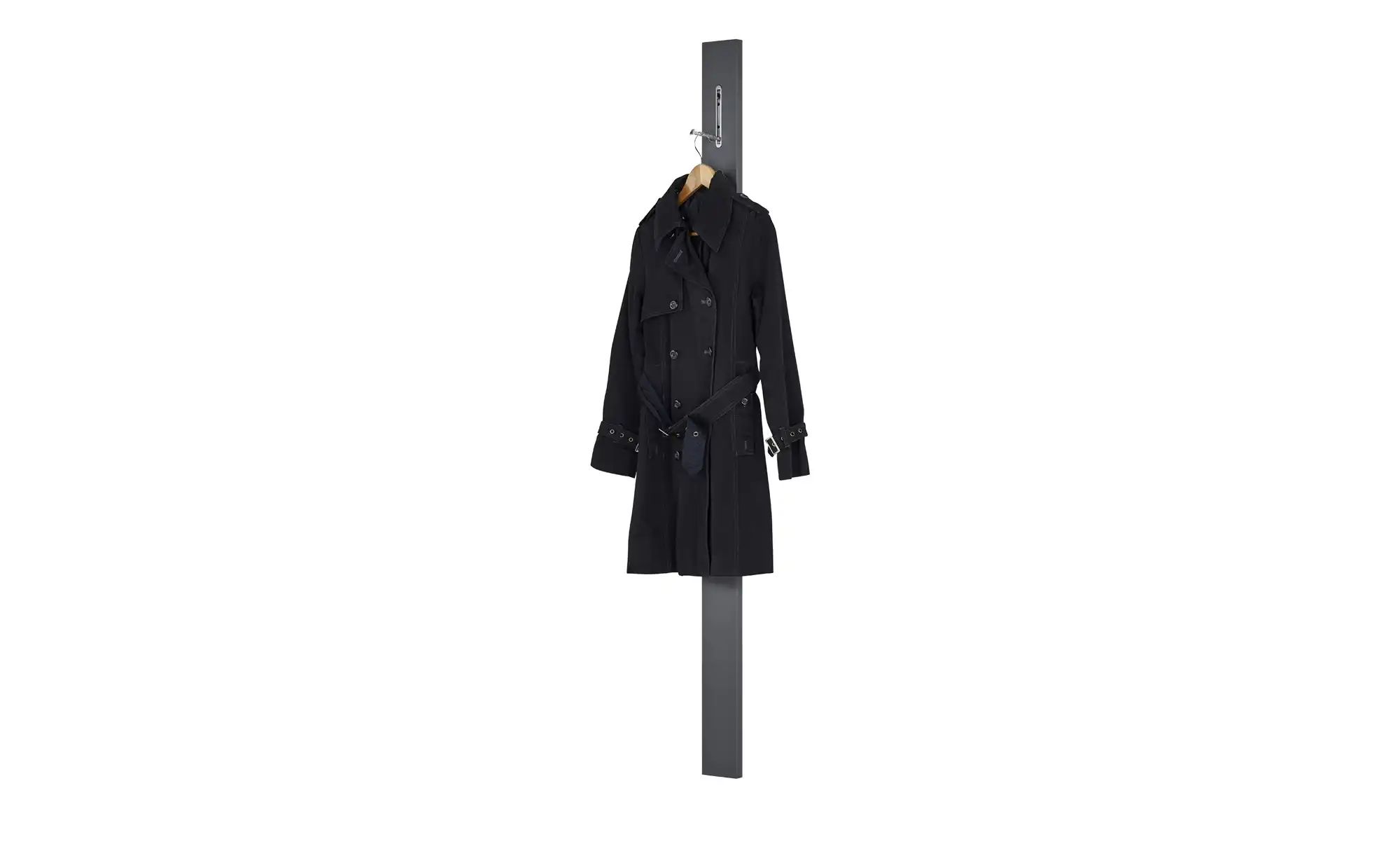 Wohnwert Garderobenpaneel  Nicolo ¦ grau ¦ MDF-Platte ¦ Maße (cm): B: 10 H: günstig online kaufen