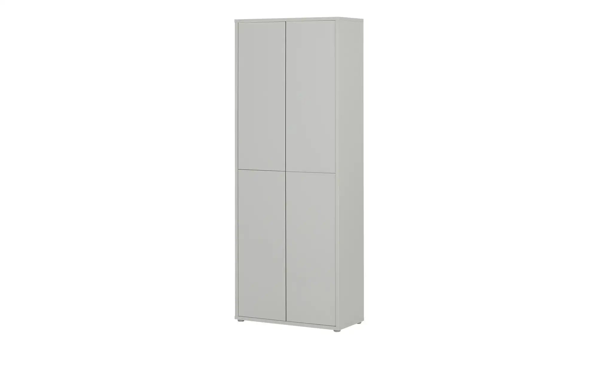 Mehrzweckschrank  Bolognano ¦ grau ¦ Maße (cm): B: 74,3 H: 192 T: 34.8 Gard günstig online kaufen