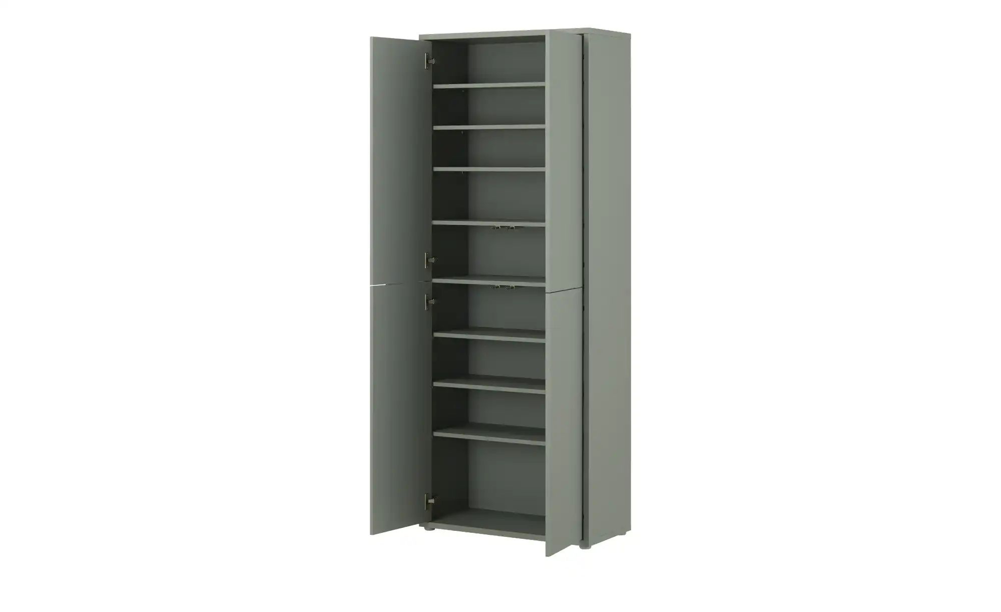 Mehrzweckschrank  Bolognano ¦ grün ¦ Maße (cm): B: 74,3 H: 192 T: 34.8 Gard günstig online kaufen