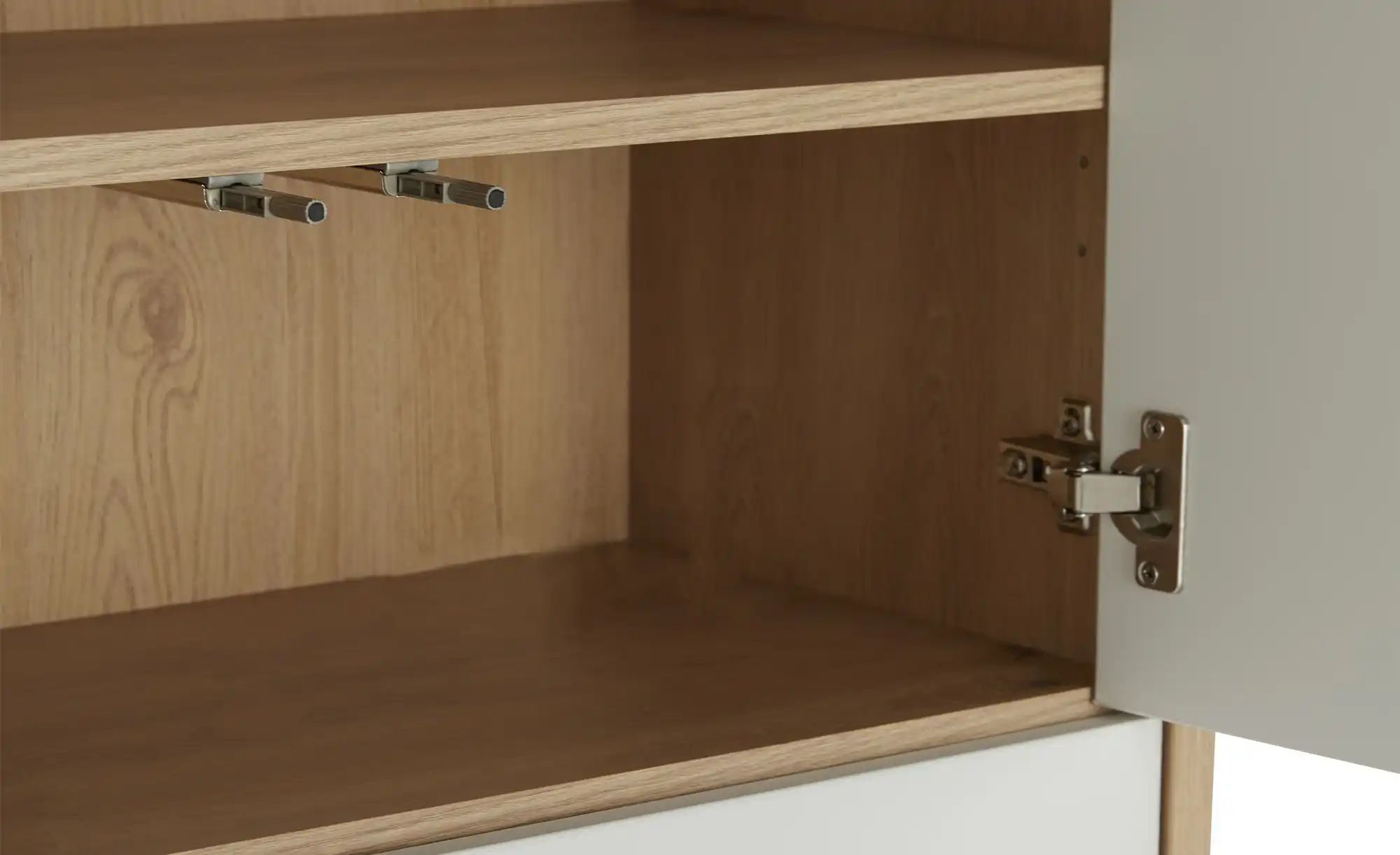 Mehrzweckschrank  Bolognano ¦ grau ¦ Maße (cm): B: 74,3 H: 192 T: 34.8 Gard günstig online kaufen
