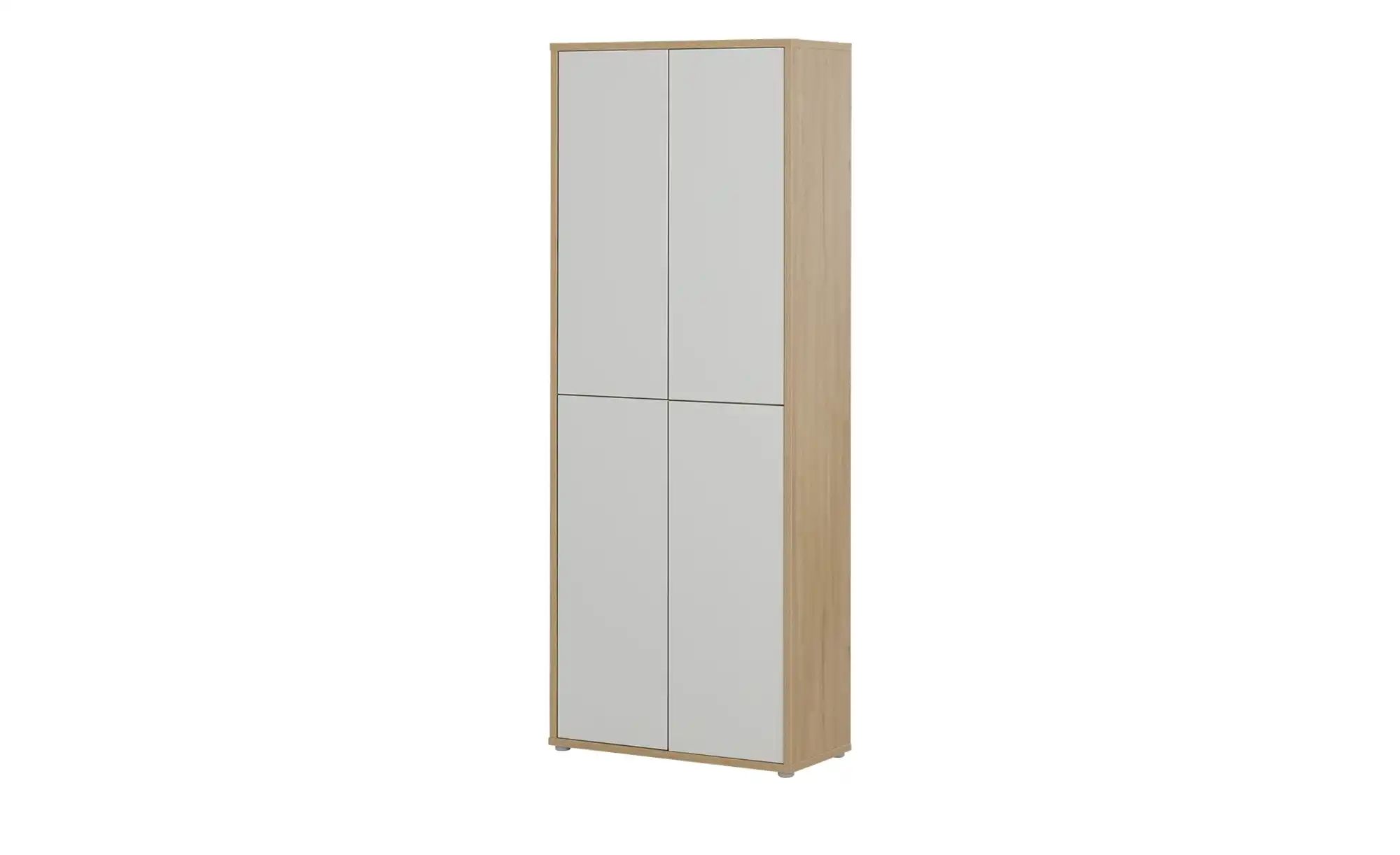 Mehrzweckschrank  Bolognano ¦ grau ¦ Maße (cm): B: 74,3 H: 192 T: 34.8 Gard günstig online kaufen