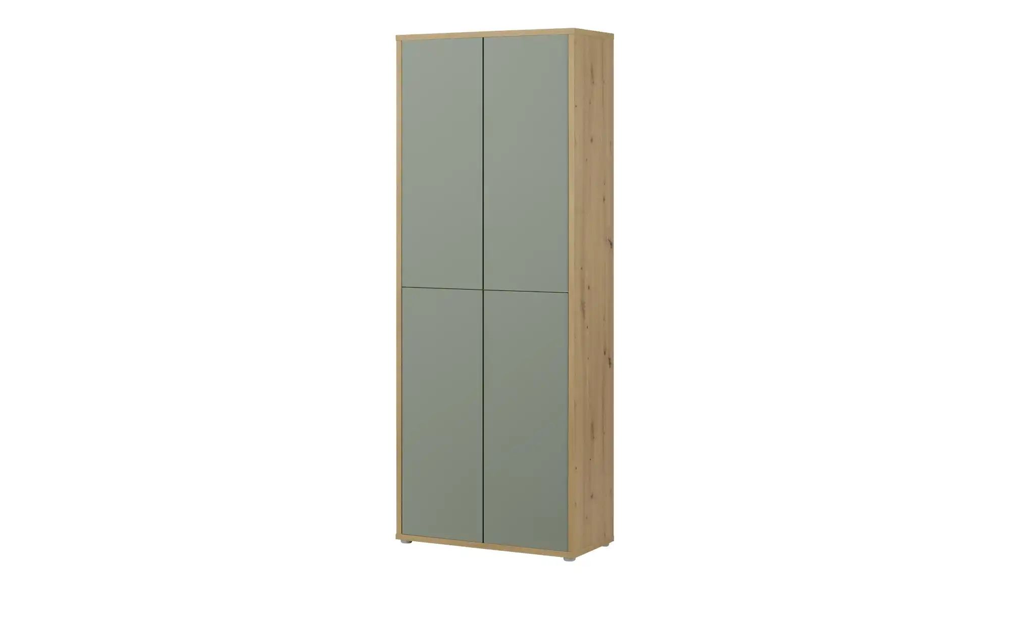 Mehrzweckschrank  Bolognano ¦ grün ¦ Maße (cm): B: 74,3 H: 192 T: 34.8 Gard günstig online kaufen
