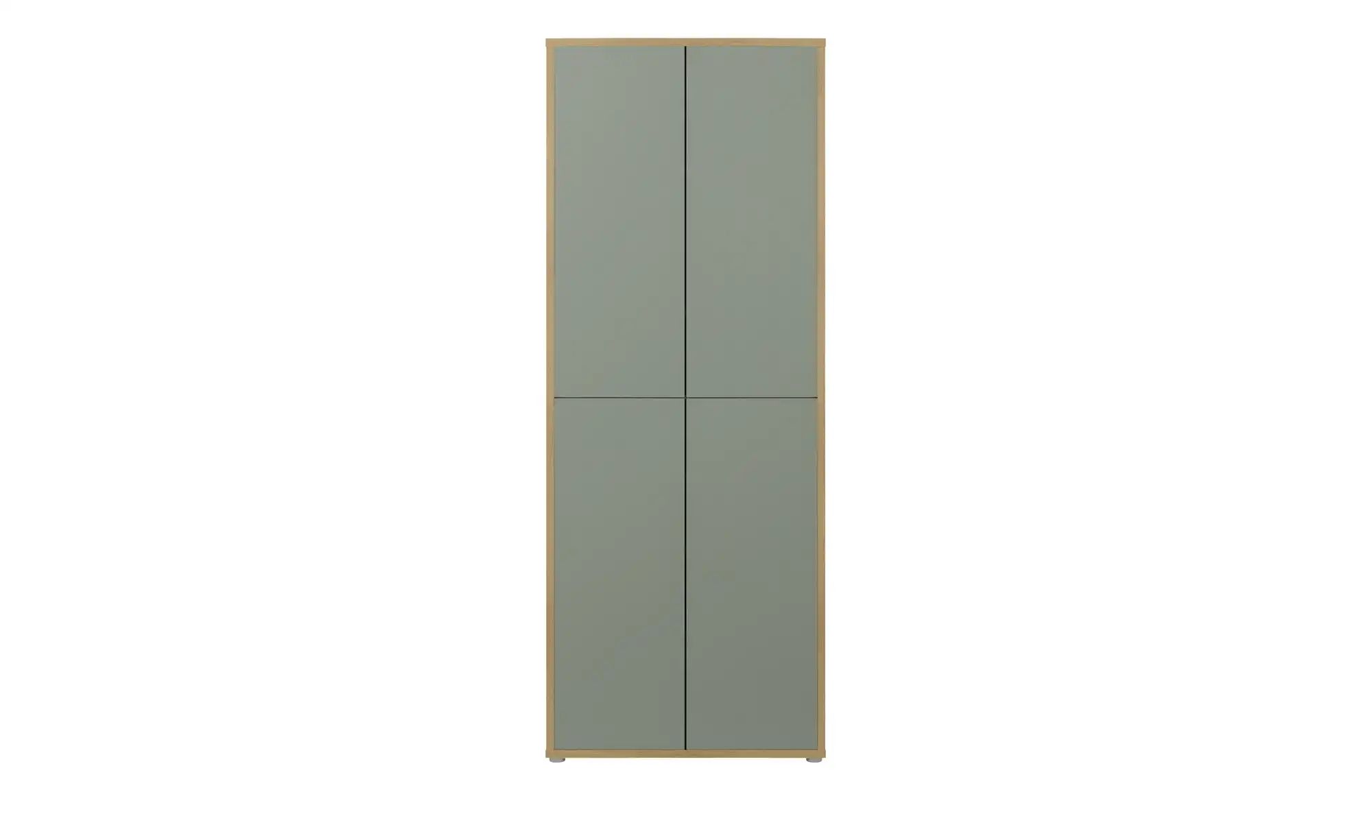 Mehrzweckschrank  Bolognano ¦ grün ¦ Maße (cm): B: 74,3 H: 192 T: 34.8 Gard günstig online kaufen