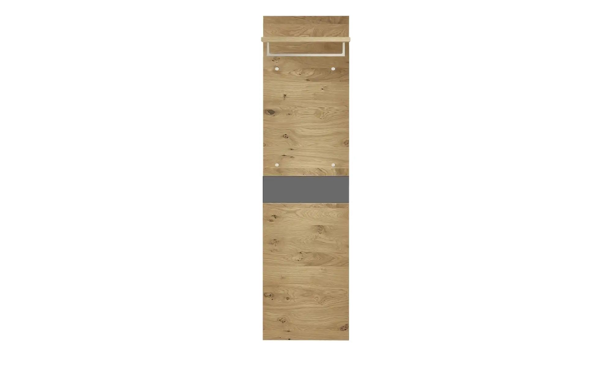 Thumbnail - Woodford Garderobenpaneel  Lina ¦ holzfarben ¦ Holzwerkstoff ¦ Maße (cm): B: 42 H: 183 T: 27.0 Garderoben & Kleiderstang...