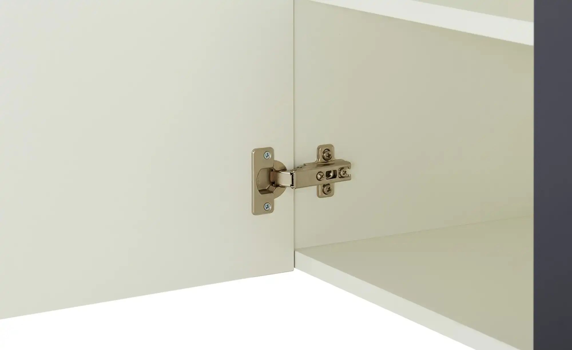 Thumbnail - Wohnwert Hängeschrank  Nicolo ¦ grau ¦ Maße (cm): B: 60 H: 165 T: 33.0 Schränke > Dielenschränke - Höffner