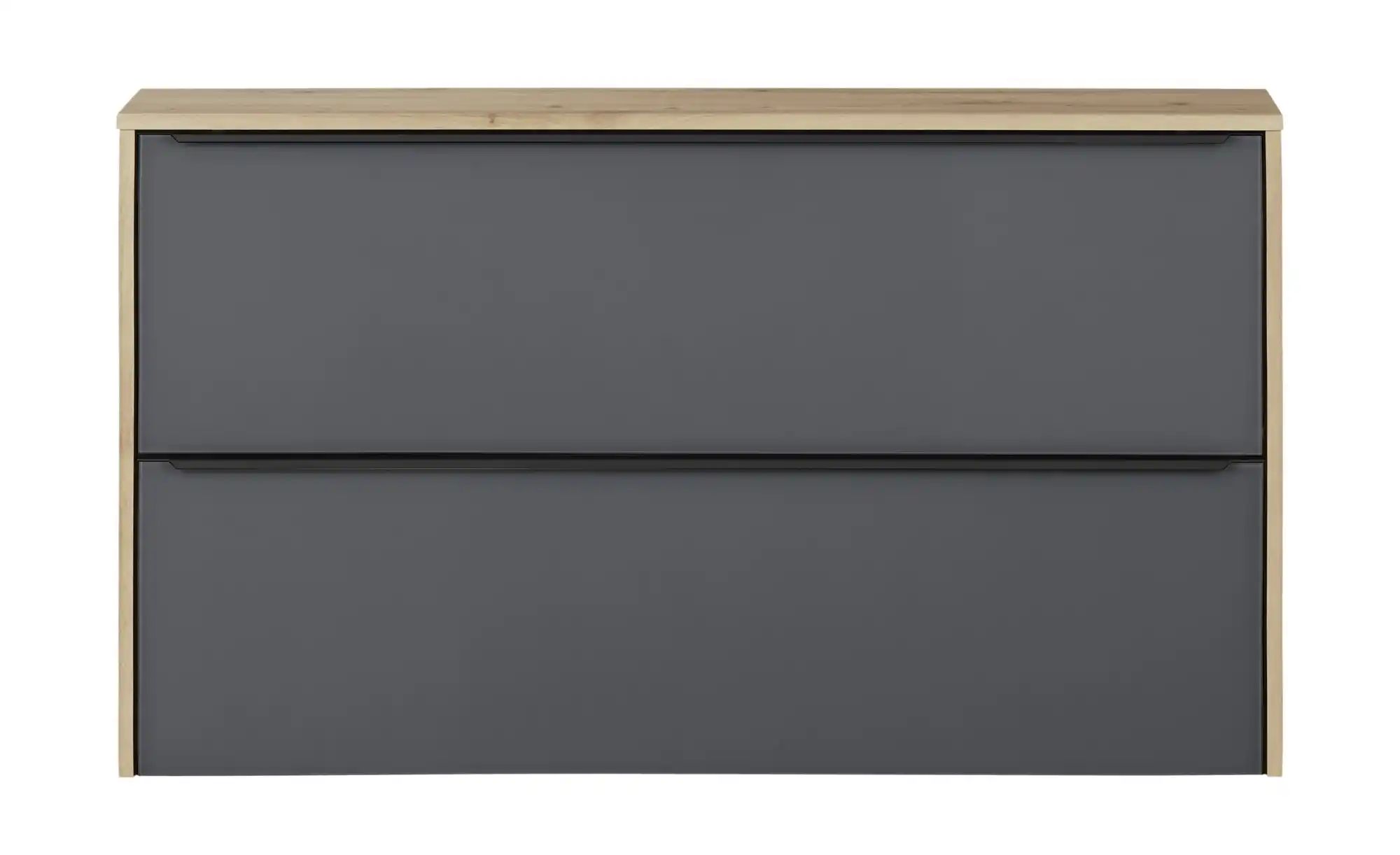 Wohnwert Hängeschuhschrank  Arca ¦ grau ¦ Maße (cm): B: 137 H: 80 T: 23.0 G günstig online kaufen