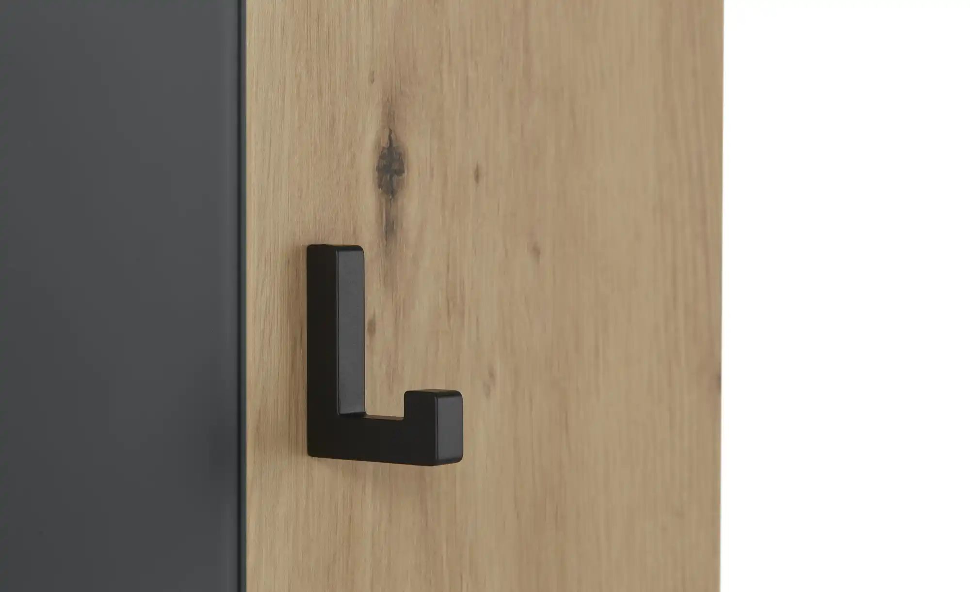 Thumbnail - Wohnwert Garderobenpaneel Arca ¦ holzfarben ¦ Holzwerkstoff,Glas ¦ Maße (cm): B: 38 H: 165 T: 26.0 Garderoben & Kleider...