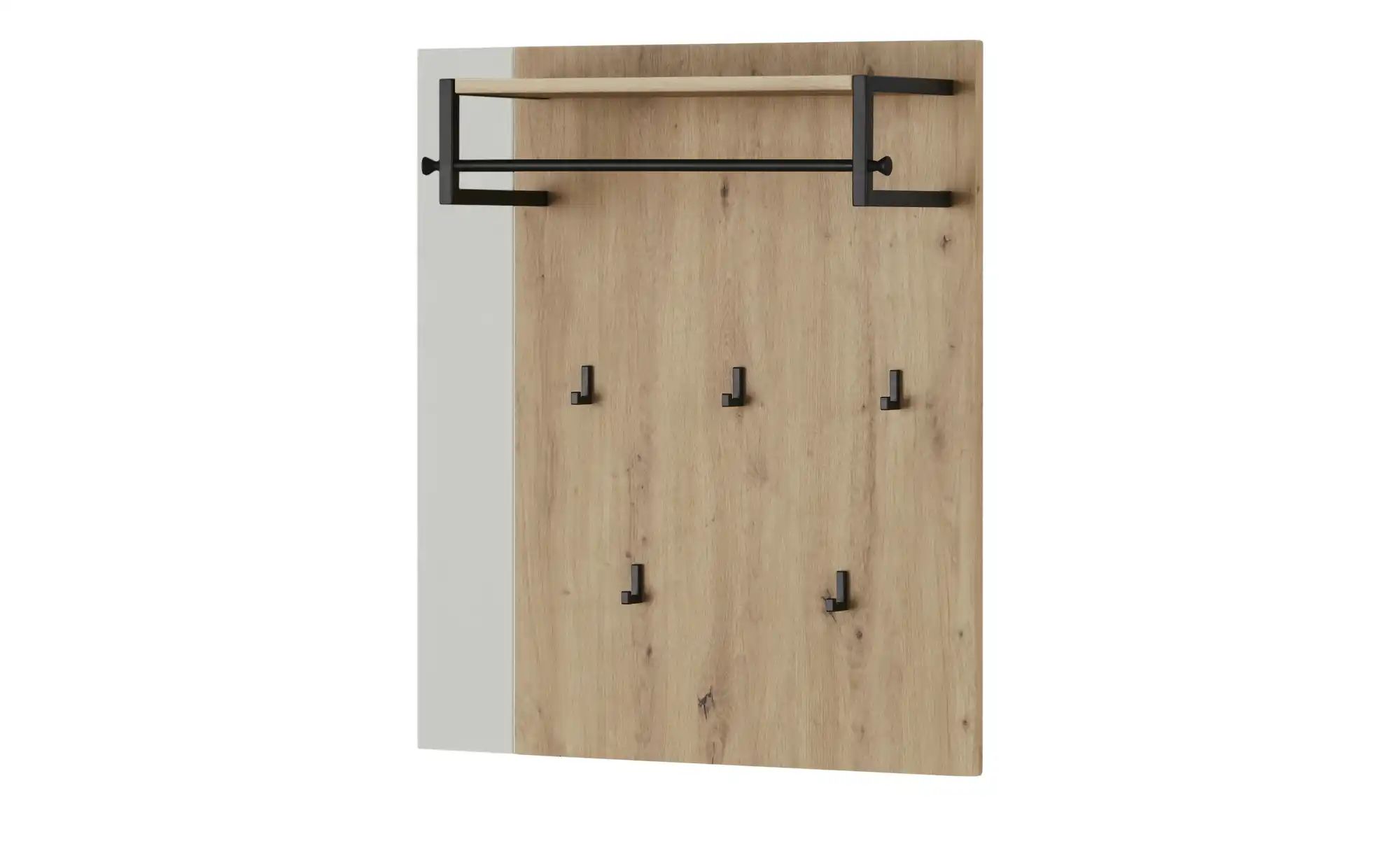 Wohnwert Garderobenpaneel  Arca ¦ holzfarben ¦ Holzwerkstoff,Glas ¦ Maße (c günstig online kaufen