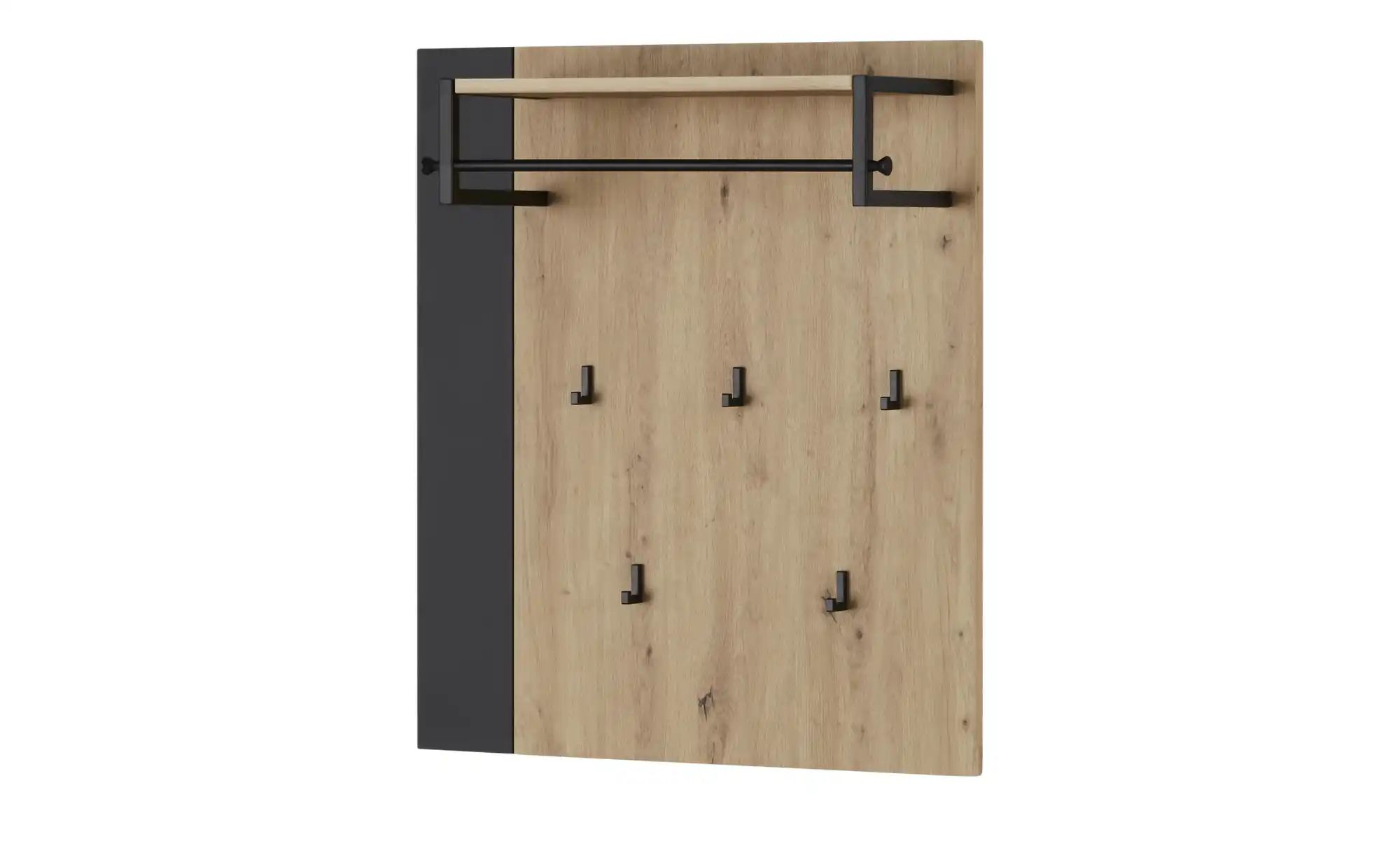 Wohnwert Garderobenpaneel  Arca ¦ holzfarben ¦ Holzwerkstoff,Glas ¦ Maße (c günstig online kaufen