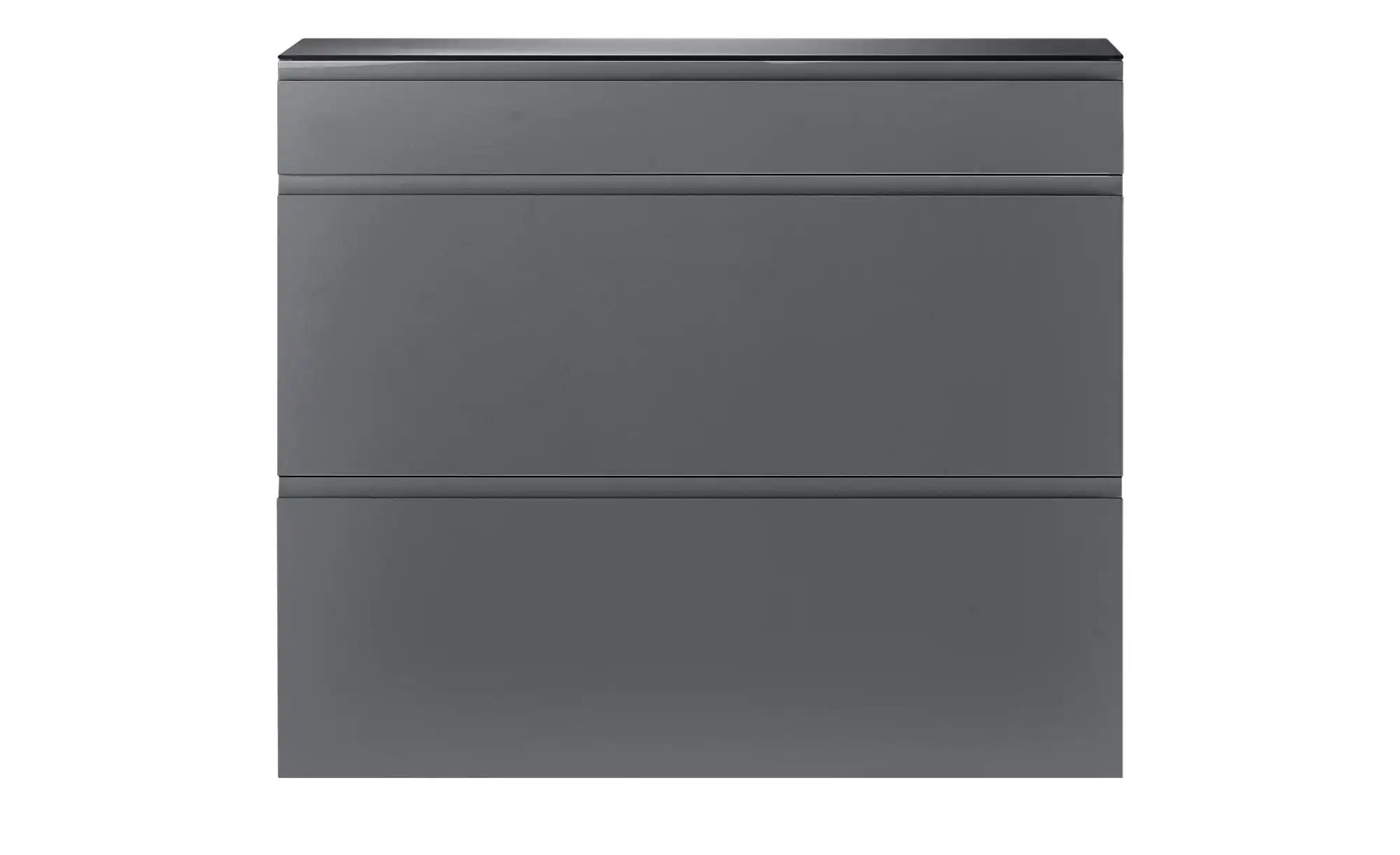 Wohnwert Hängeschuhschrank  Nicolo ¦ grau ¦ Maße (cm): B: 110 H: 96 T: 33.0 günstig online kaufen