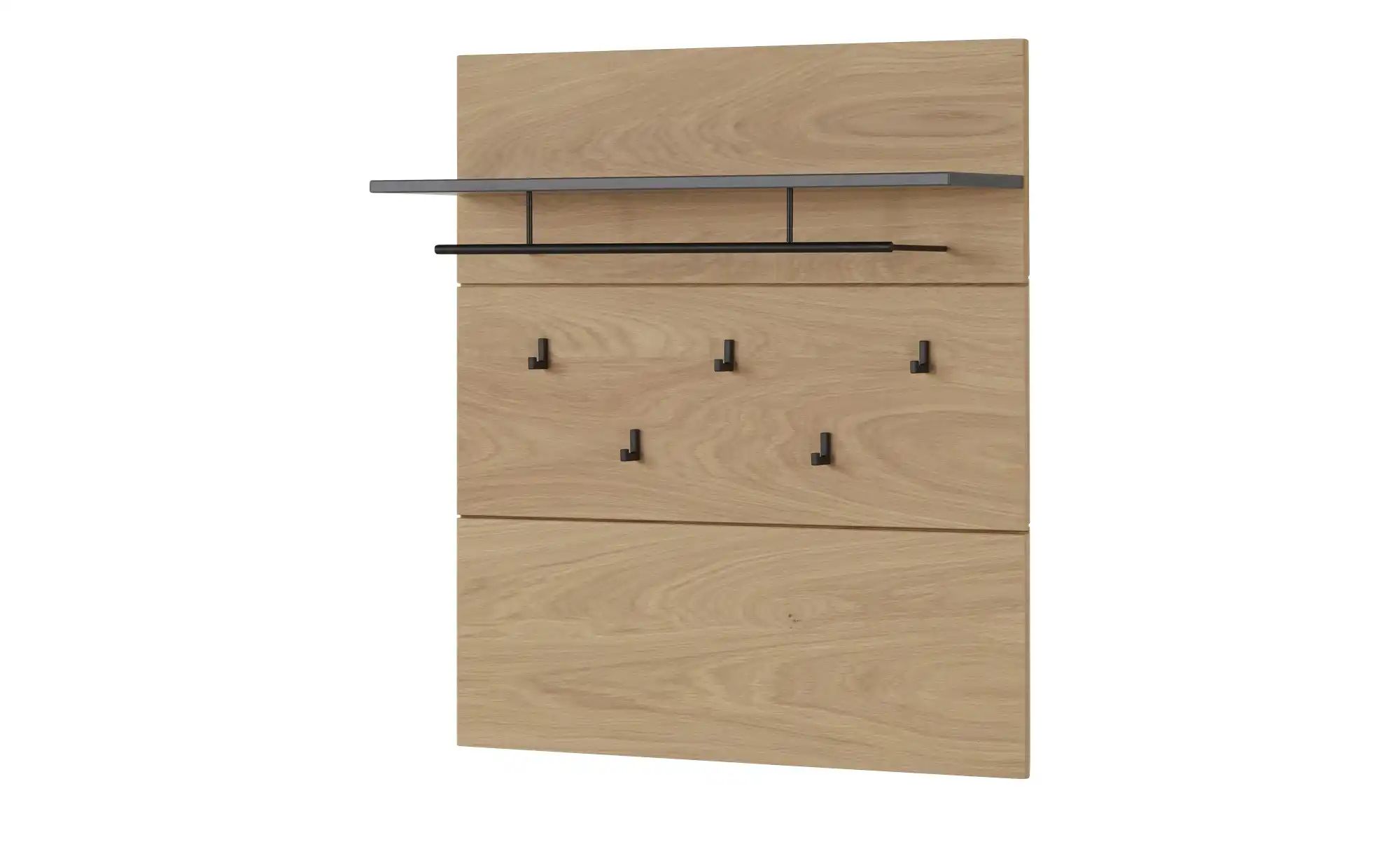 Garderobenpaneel  Kira ¦ holzfarben ¦ Massivholz,Holzwerkstoff ¦ Maße (cm): günstig online kaufen