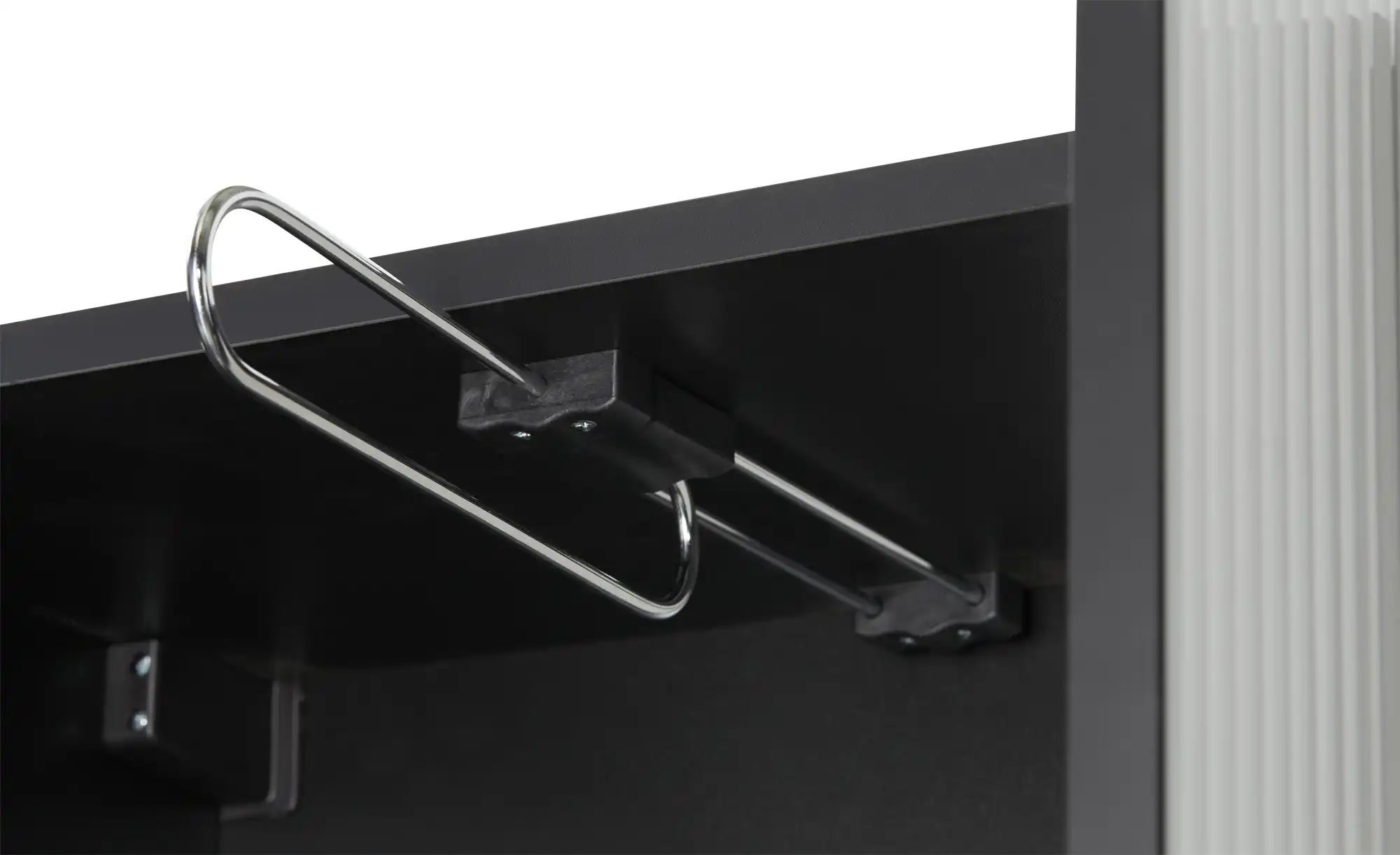 Thumbnail - Hängeschrank Brera ¦ grau ¦ Maße (cm): B: 58 H: 165 T: 34.0 Schränke > Dielenschränke - Höffner