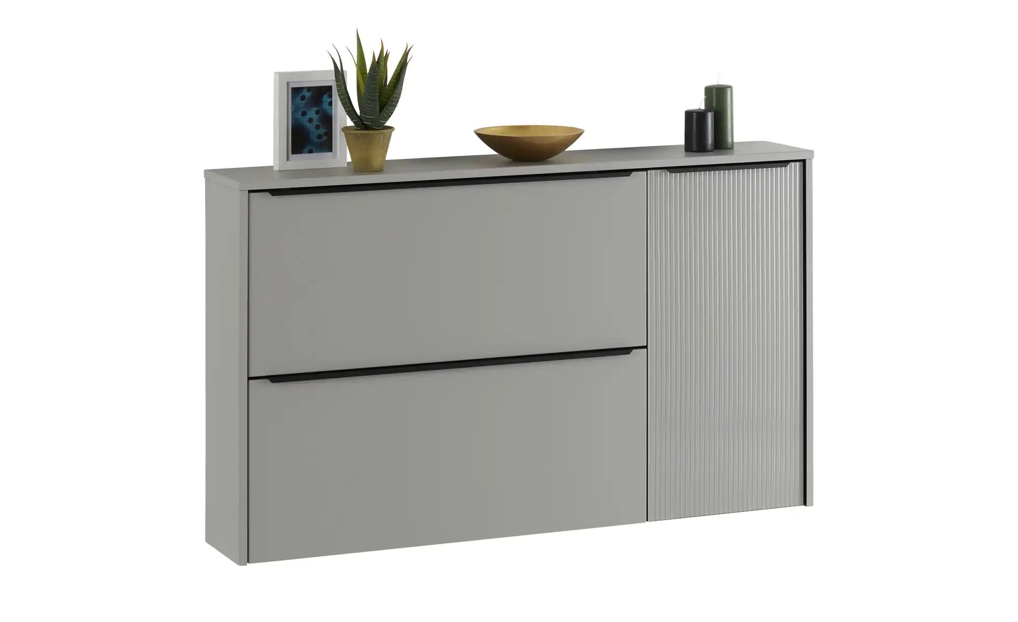 Thumbnail - Hängeschuhschrank Brera ¦ grau ¦ Maße (cm): B: 137 H: 80 T: 23.0 Garderoben & Kleiderstangen > Garderoben Schuhschränke...