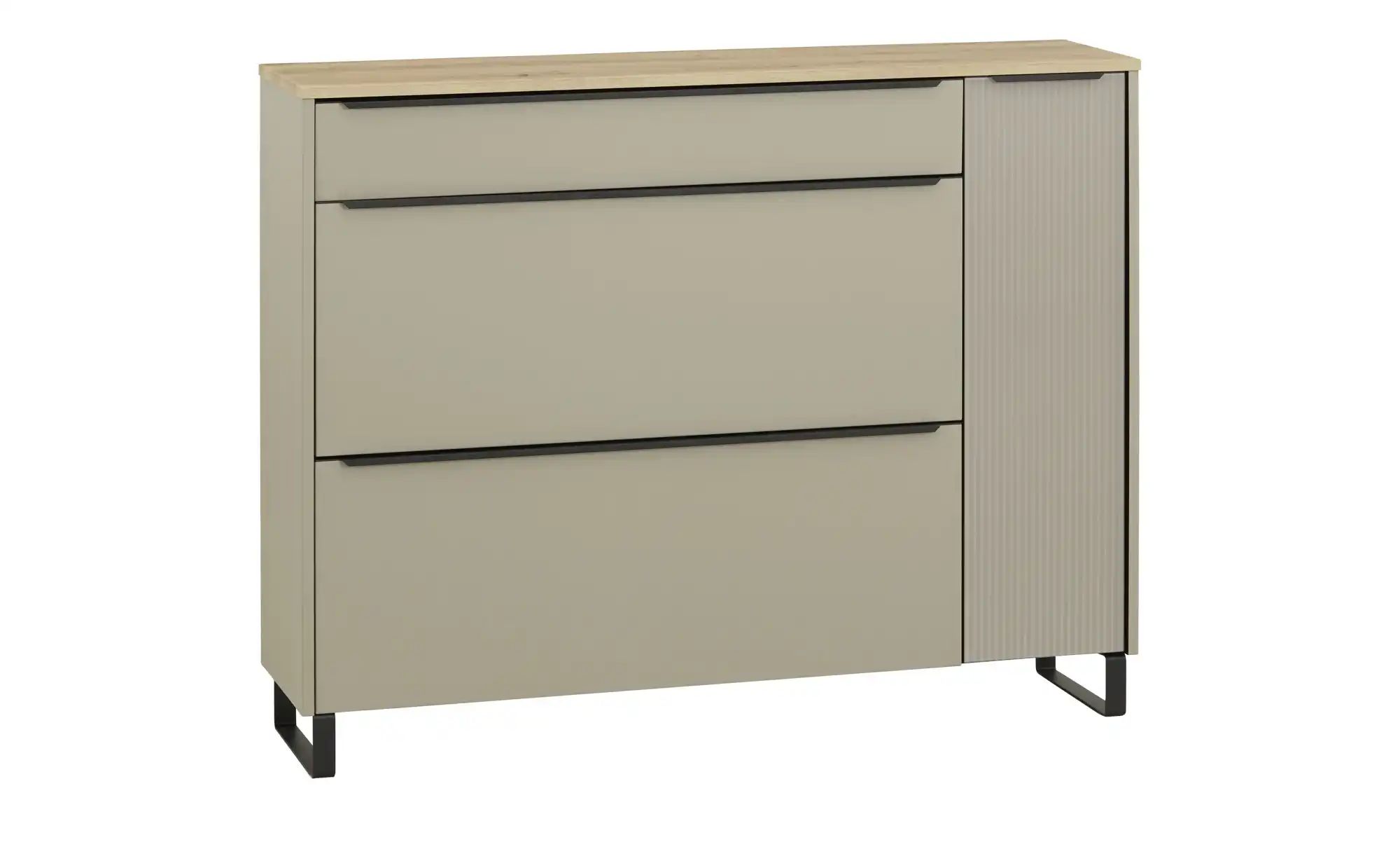 Thumbnail - Schuhschrank  Brera ¦ beige ¦ Maße (cm): B: 137 H: 105 T: 34.0 Garderoben & Kleiderstangen > Garderoben Schuhschränke - ...