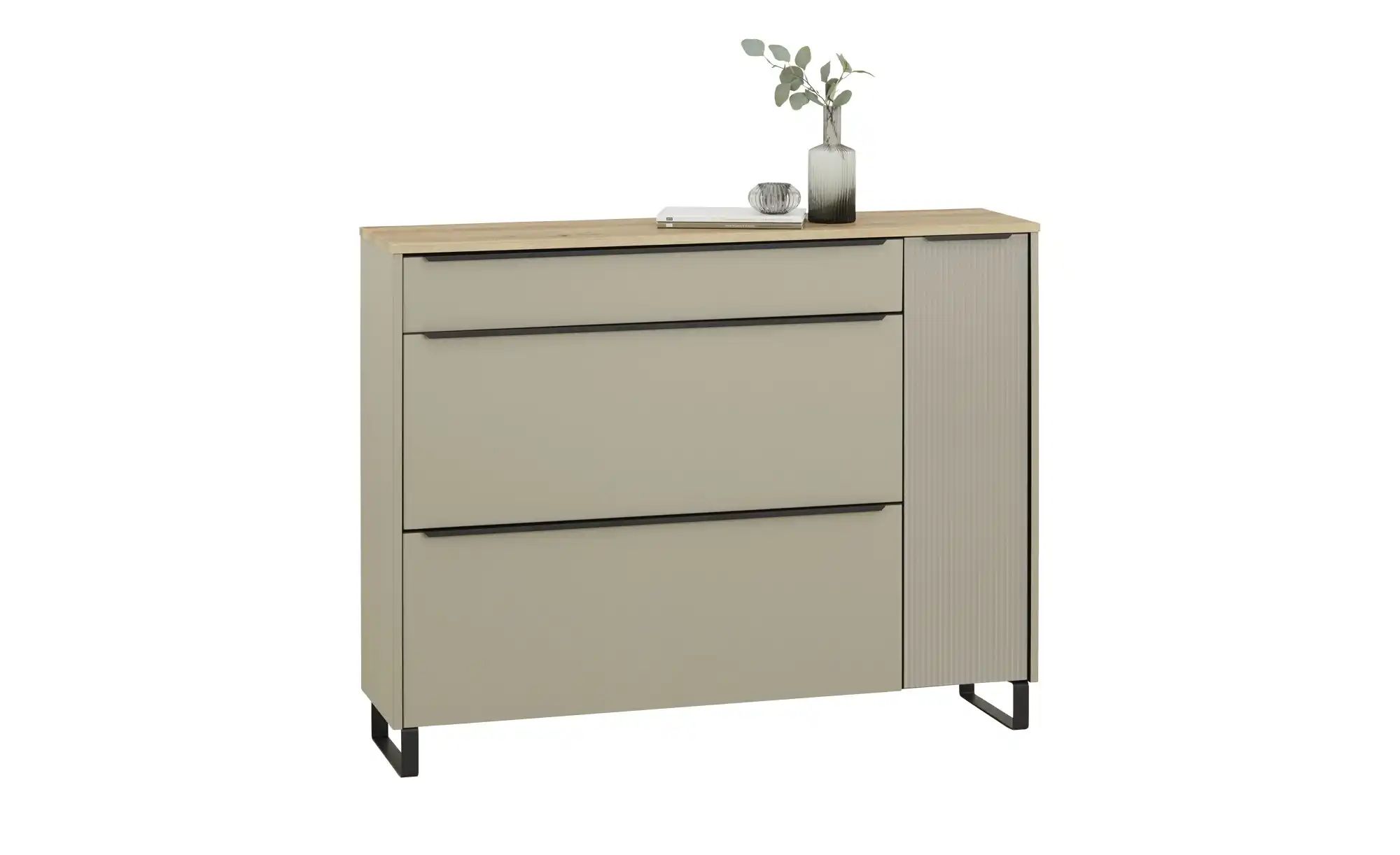 Thumbnail - Schuhschrank  Brera ¦ beige ¦ Maße (cm): B: 137 H: 105 T: 34.0 Garderoben & Kleiderstangen > Garderoben Schuhschränke - ...