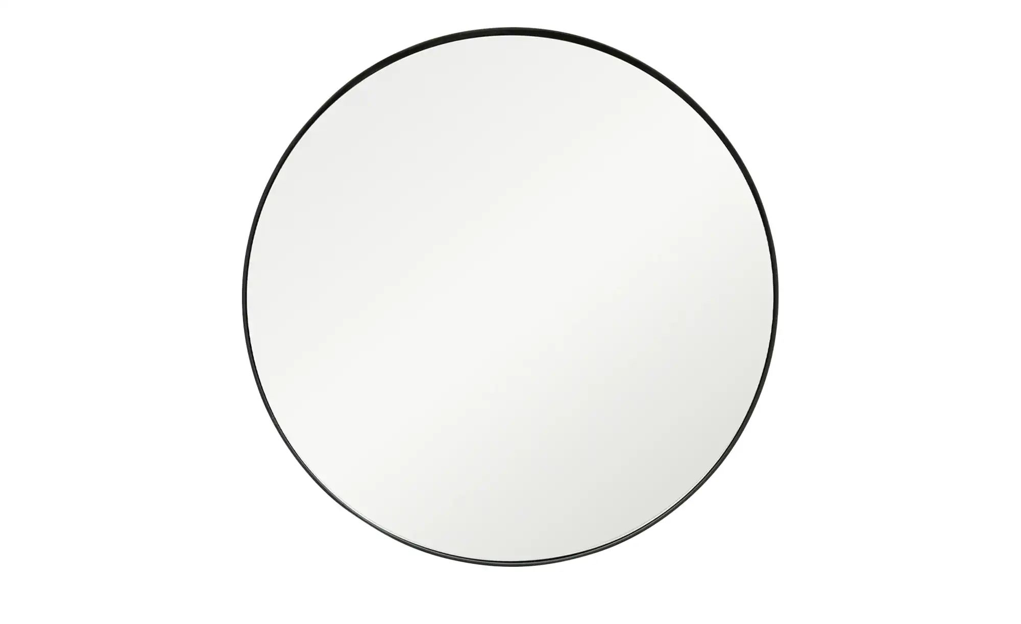 Thumbnail - Spiegel  Pannone ¦ schwarz ¦ Metall ¦ Maße (cm): T: 1.9  Ø: 30 Garderoben & Kleiderstangen > Garderoben Spiegel - Höffne...
