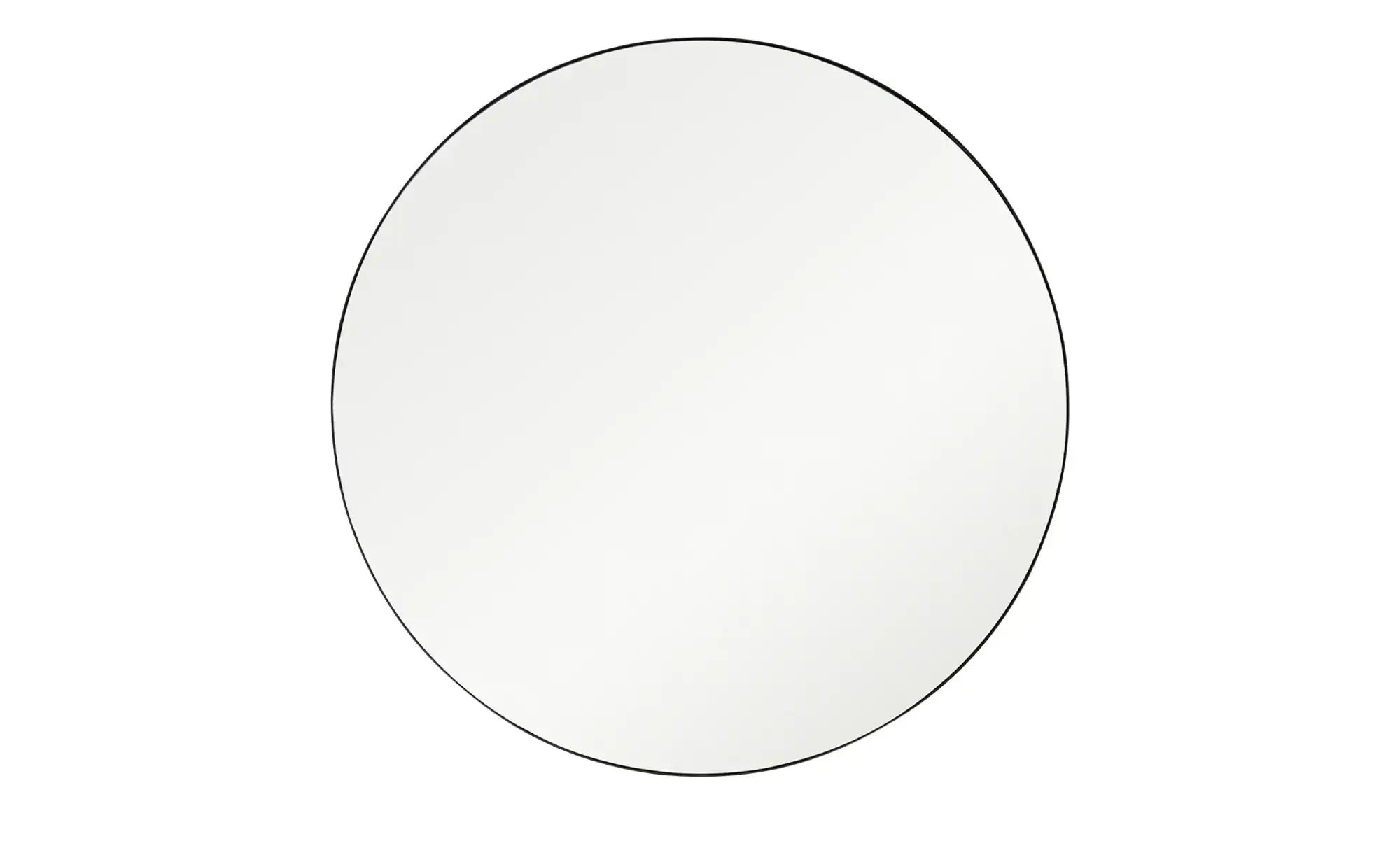 Thumbnail - Roomers Spiegel  Pannone ¦ schwarz ¦ Metall,Glas ¦ Maße (cm): T: 2.2  Ø: 70 Garderoben & Kleiderstangen > Garderoben Spi...