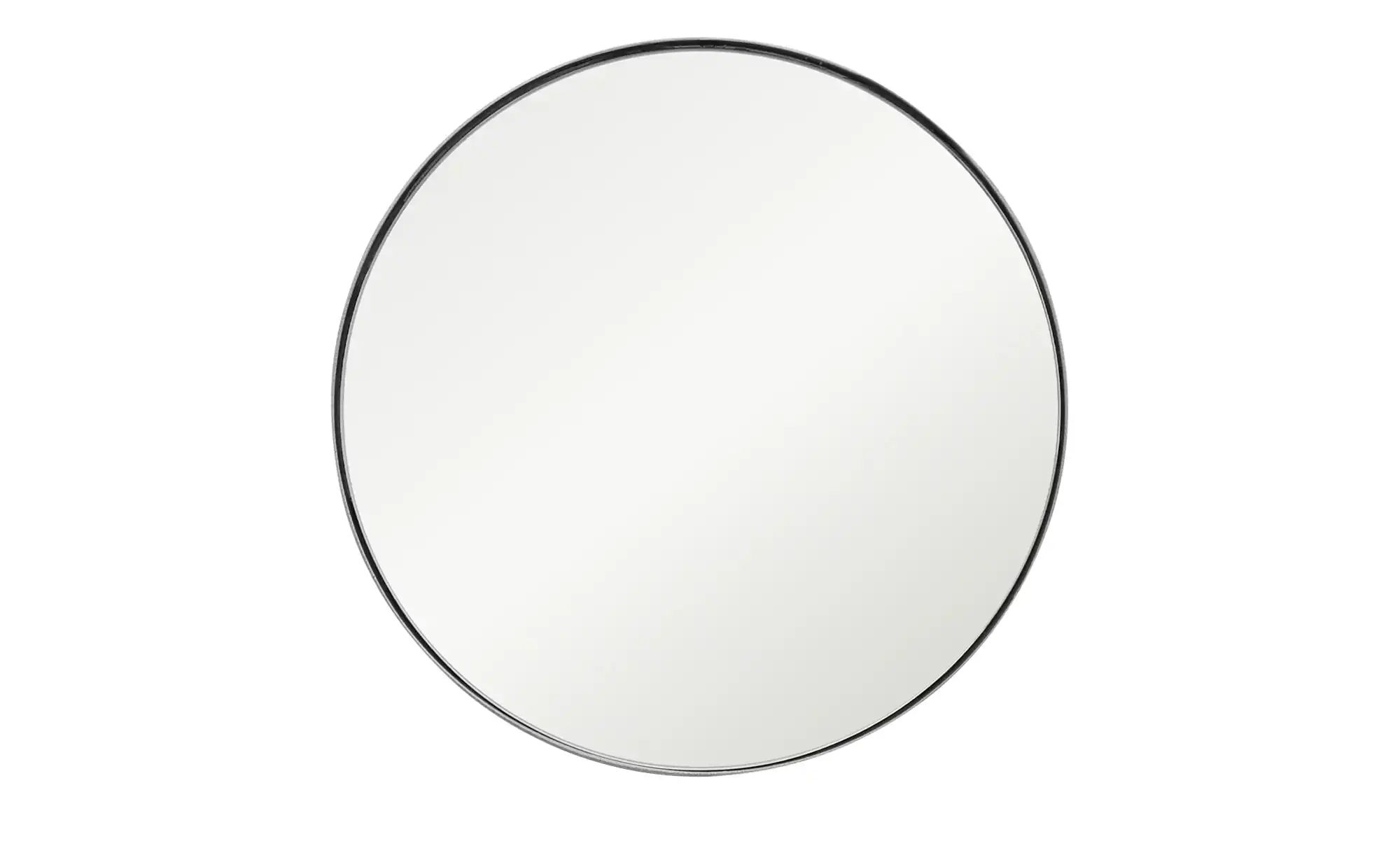 Spiegel  Pannone ¦ silber ¦ Metall ¦ Maße (cm): T: 1.9  Ø: 30 Garderoben & günstig online kaufen